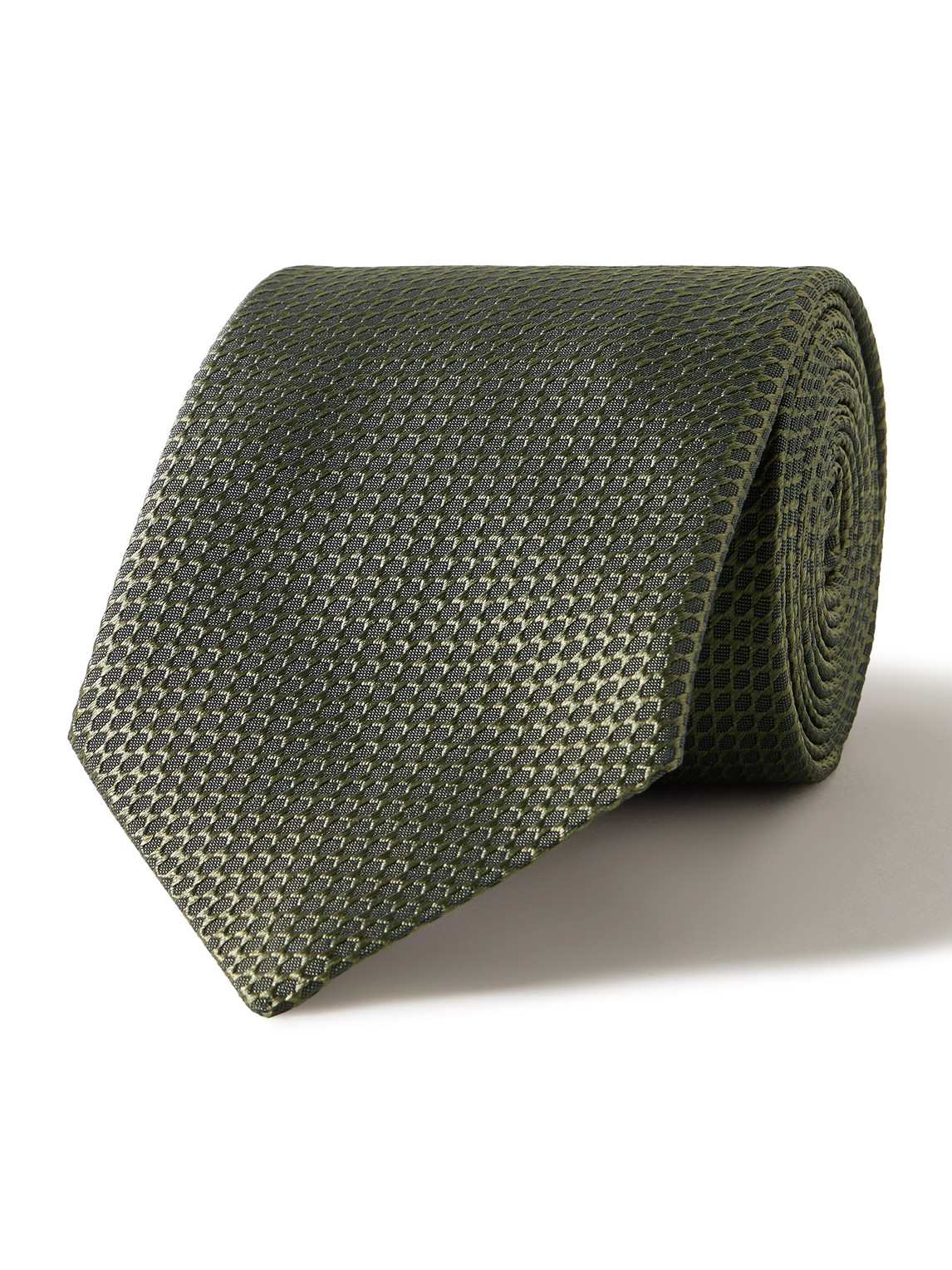 Canali 8.5cm Silk-Jacquard Tie - Men