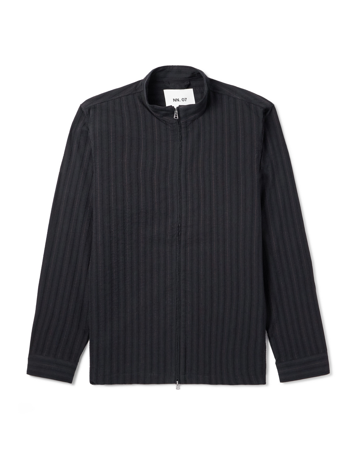 Jaxon 1921 Striped Cotton and Silk-Blend Jacket
