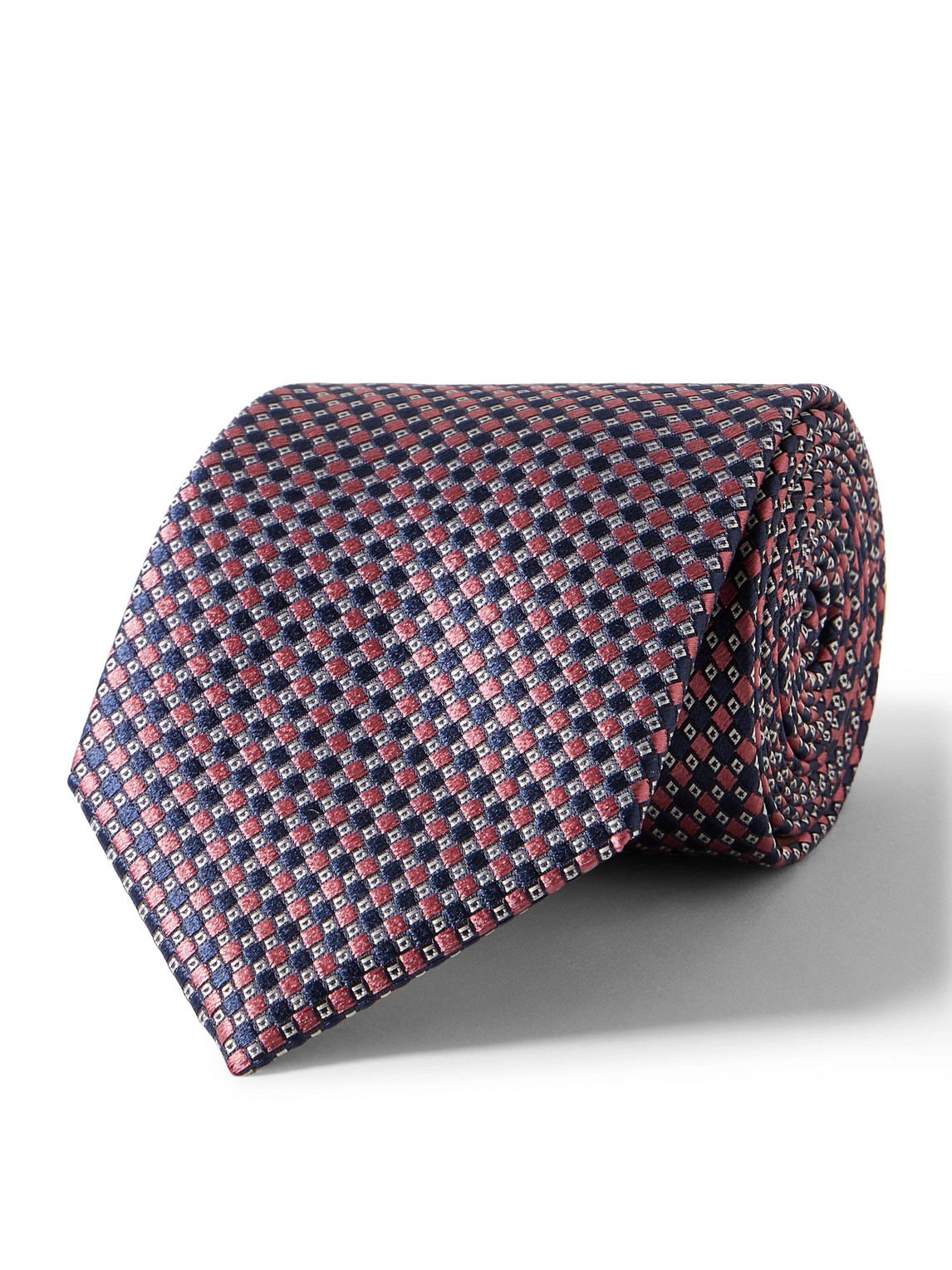 Canali 7.5cm Silk-Jacquard Tie - Men
