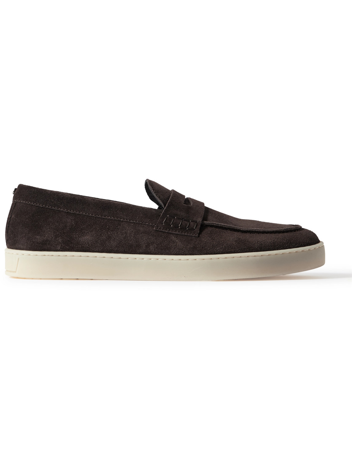 Suede Penny Loafers