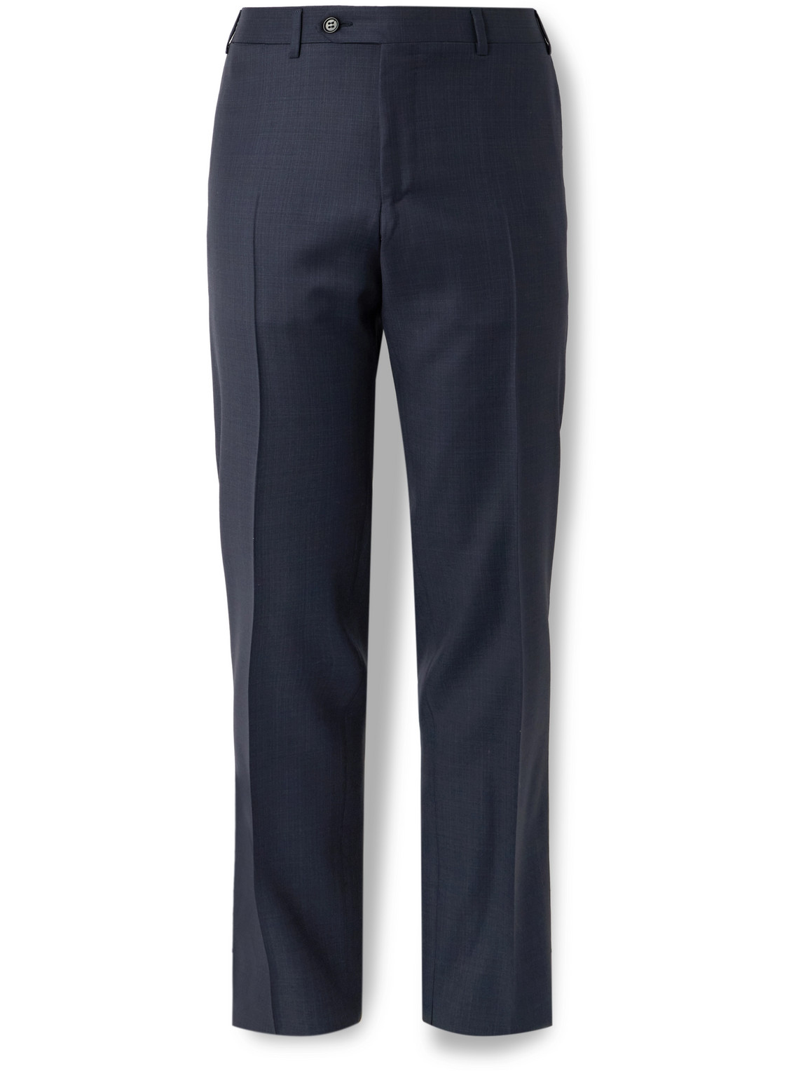 Canali Slim-Fit Tapered Super 130s Wool Suit Trousers - Men