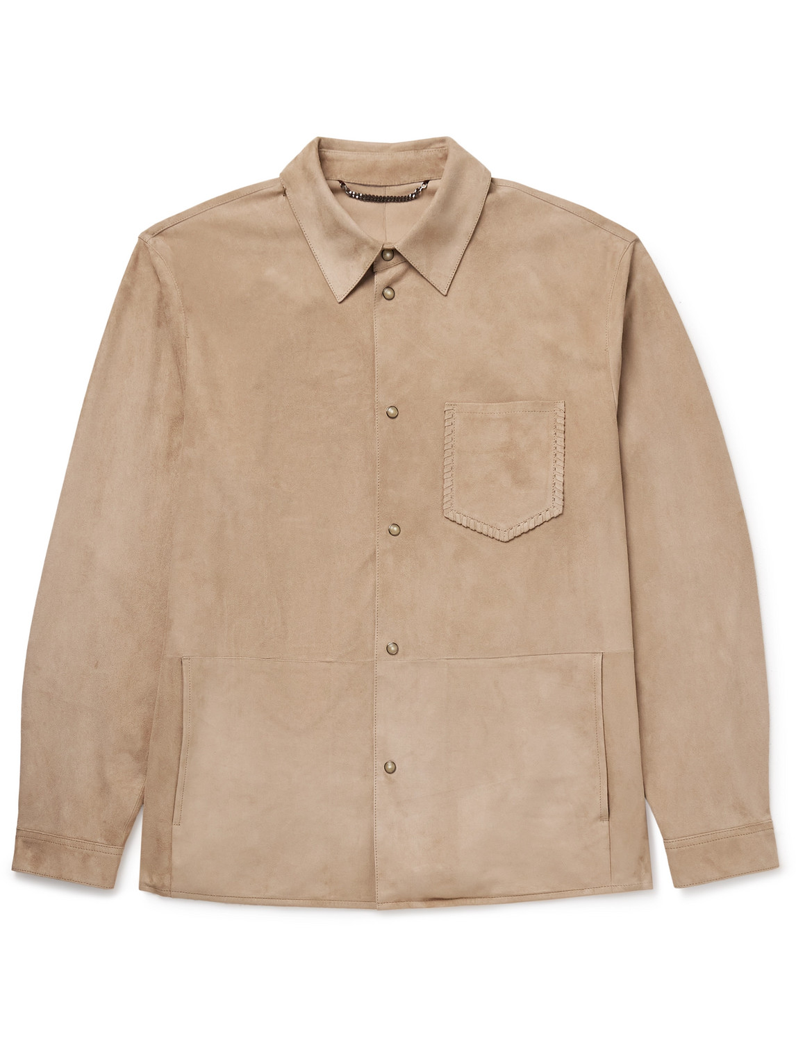 Suede Overshirt