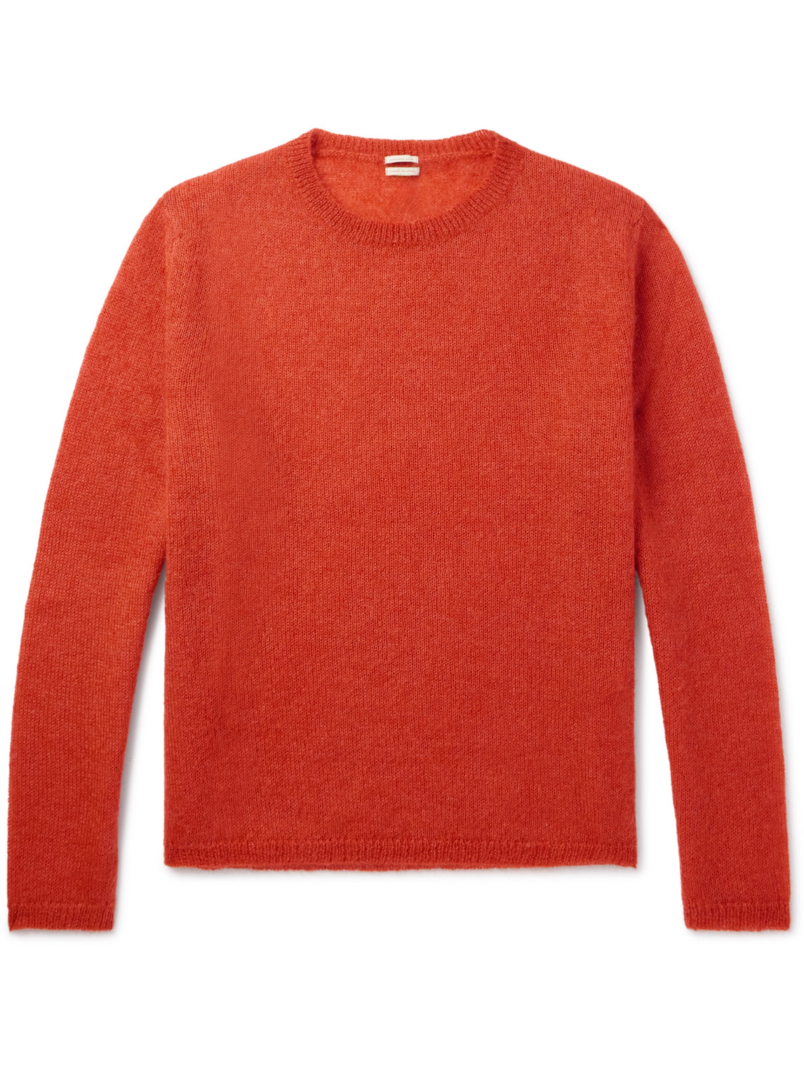 Leonard Ribbed Mohair and Silk-Blend Sweater