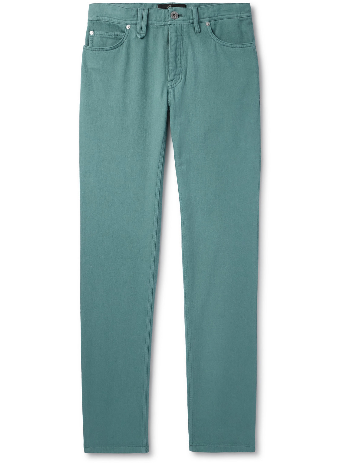 Brioni Meribel Slim-fit Straight-leg Jeans In Blue