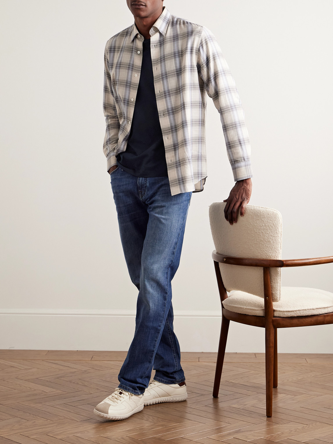 Brioni Cotton-Jersey T-hirt - Men