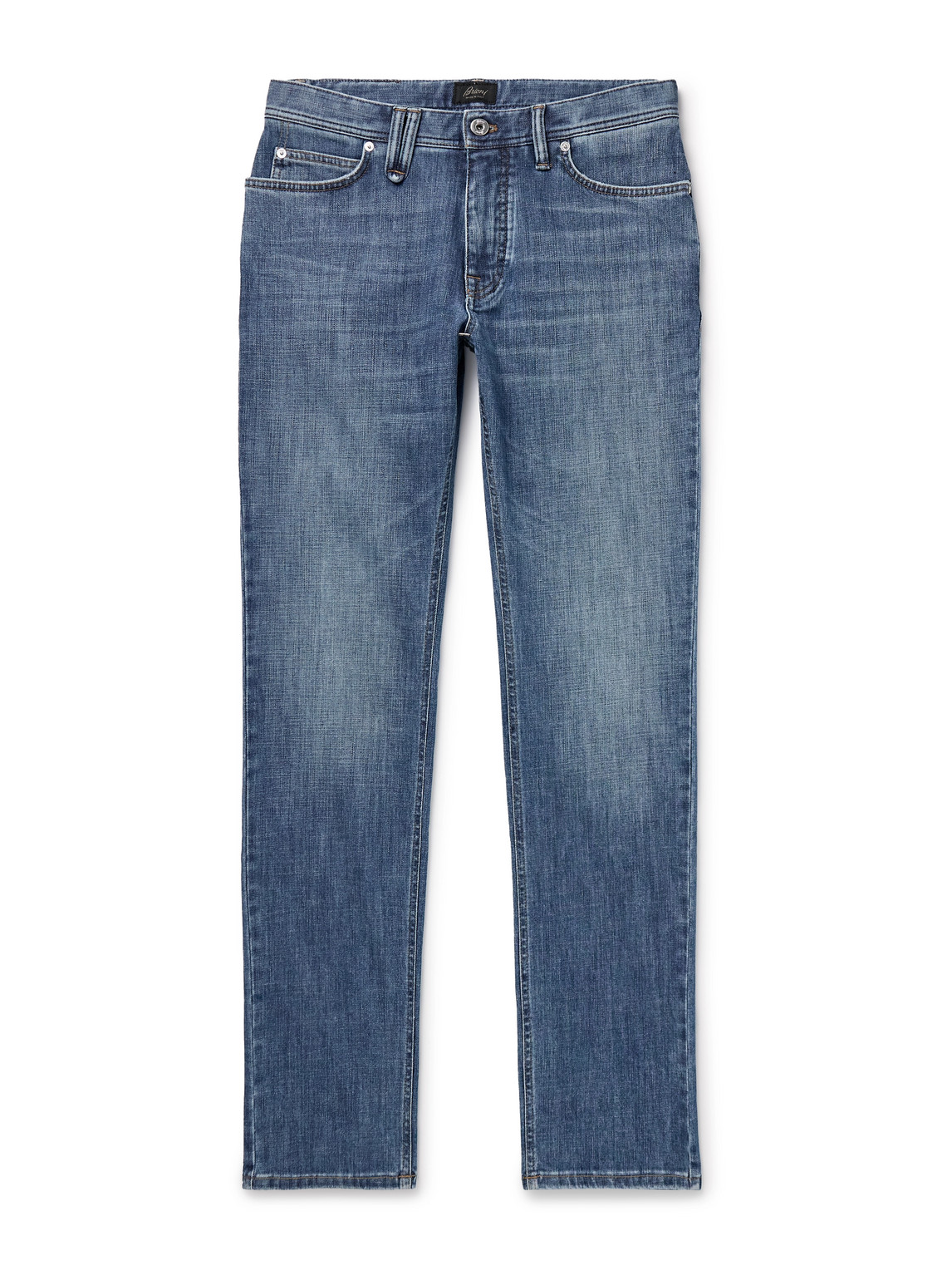 Brioni Meribel Slim-fit Jeans In Blue