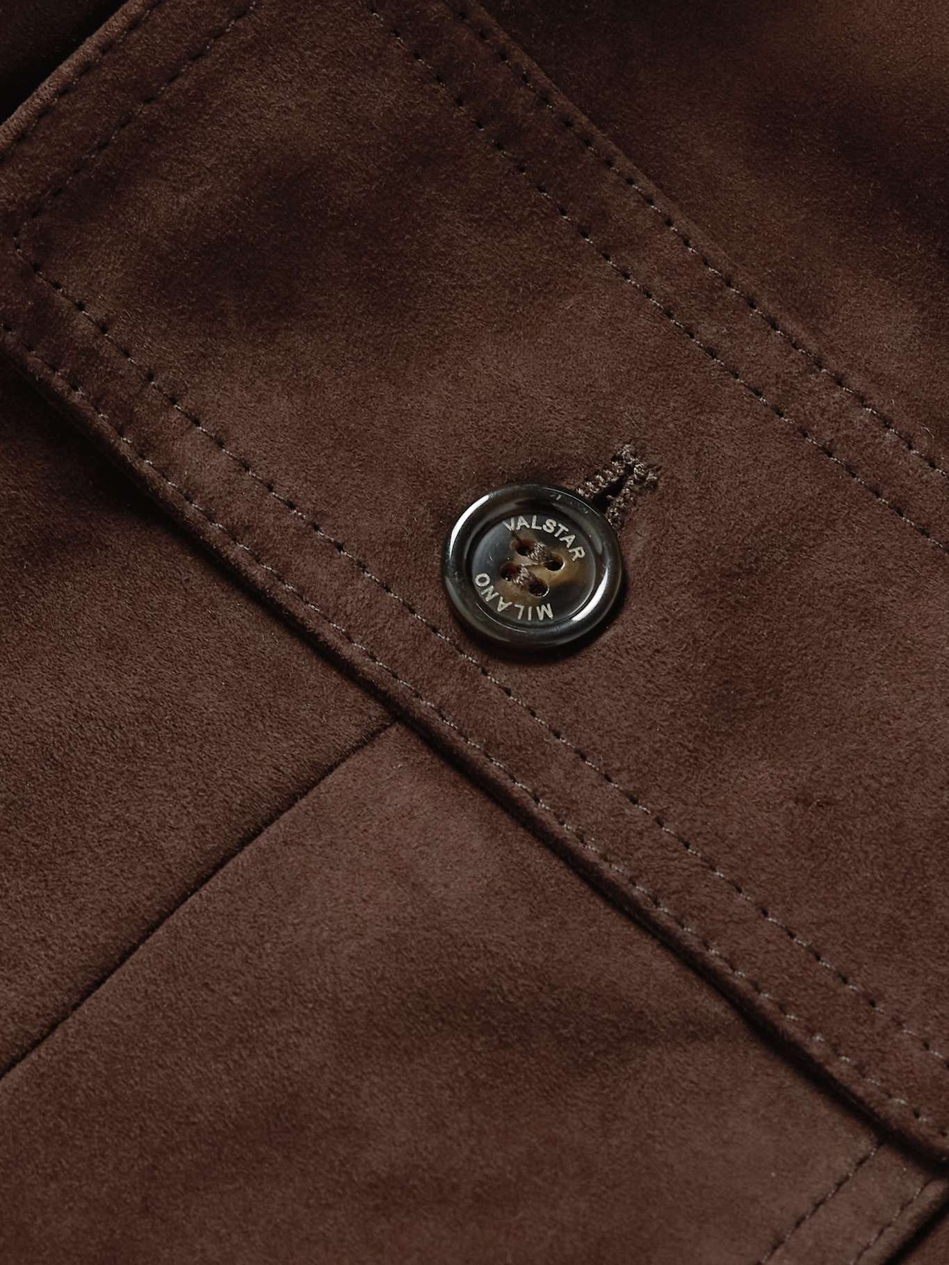 OUTFIT WEAR Valstar Jacket Suede Leather Blouson Made in Italy Men's Size M genuine leather black type Vintage Second Hand main image 0