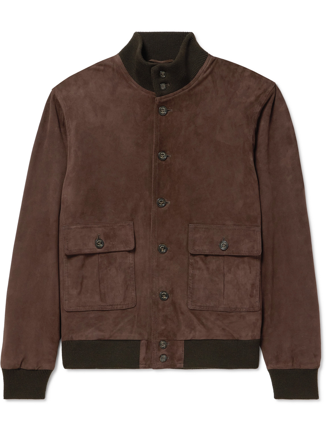 Valstar Ino Suede Jacket In Brown
