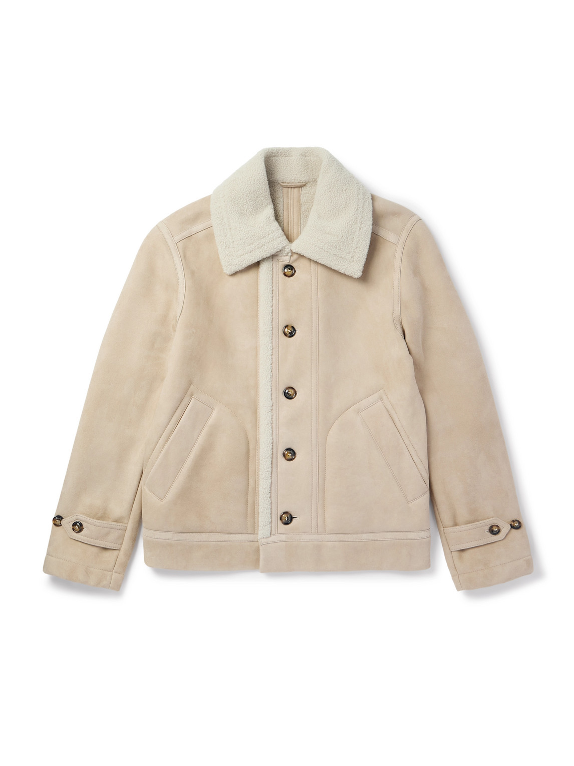 Valstar Chuck Shearling Jacket In Neutrals