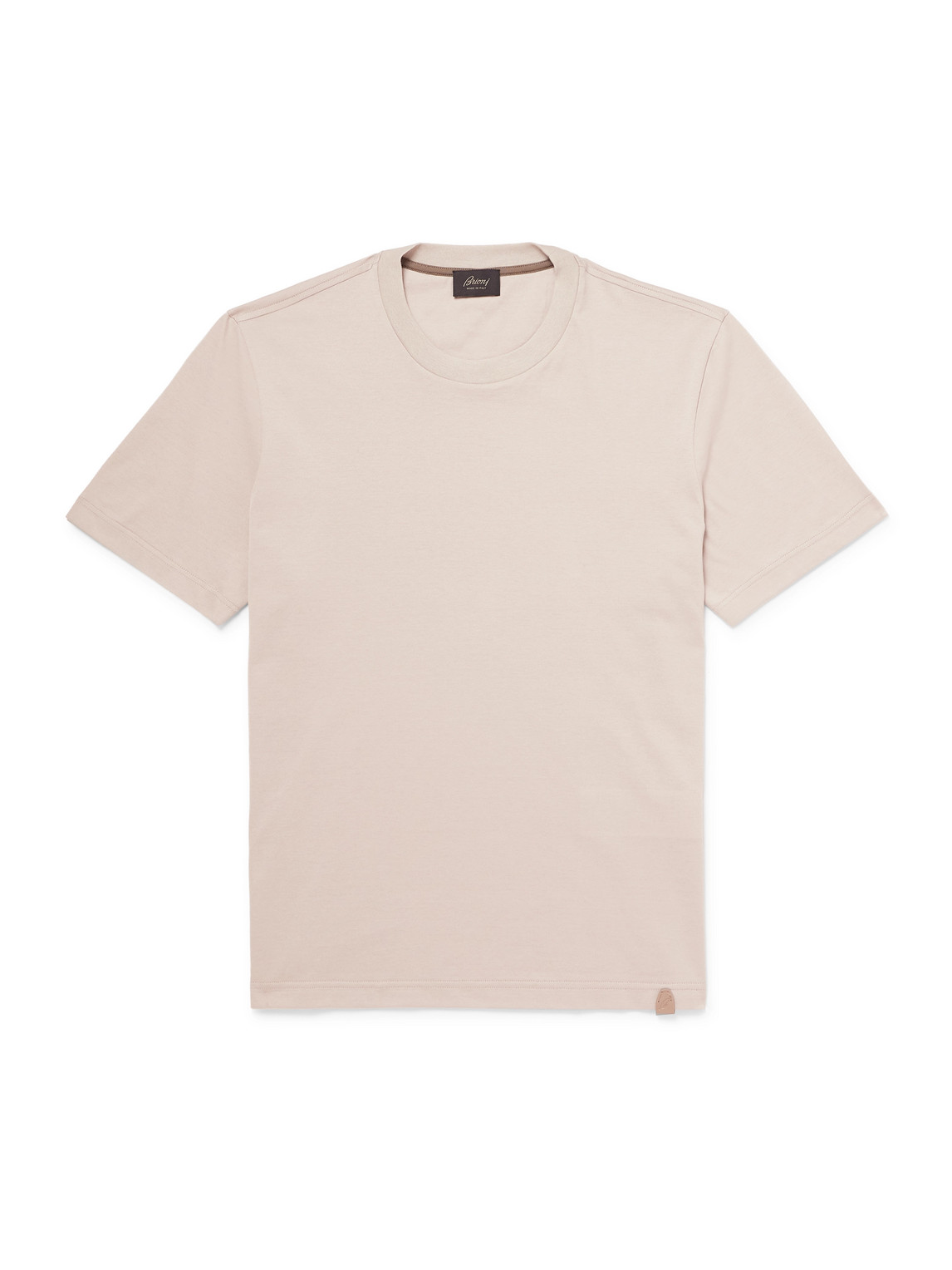 【Brioni】コットンジャージTシャツ 三越伊勢丹 | Brioni/ブリオーニ通販 | ホワイト ガスコットン