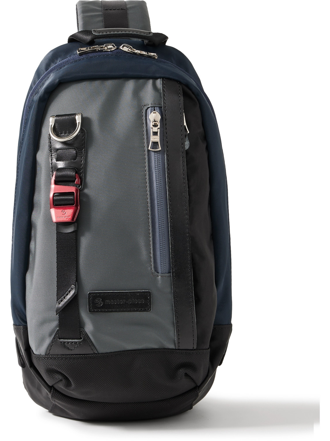 Potential Leather-Trimmed CORDURA® Ballistic Nylon Sling Bag