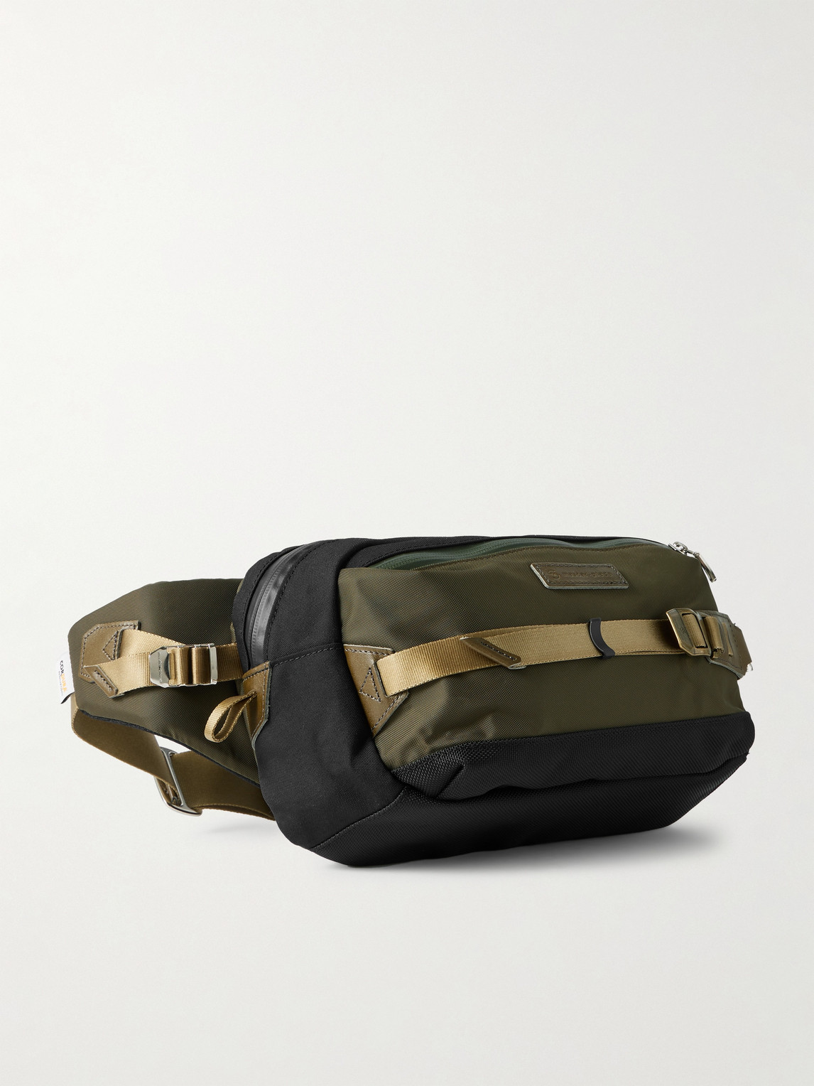 Master-Piece Potential Leather-Trimmed CORDURA® Ballistic Nylon Belt Bag - Men