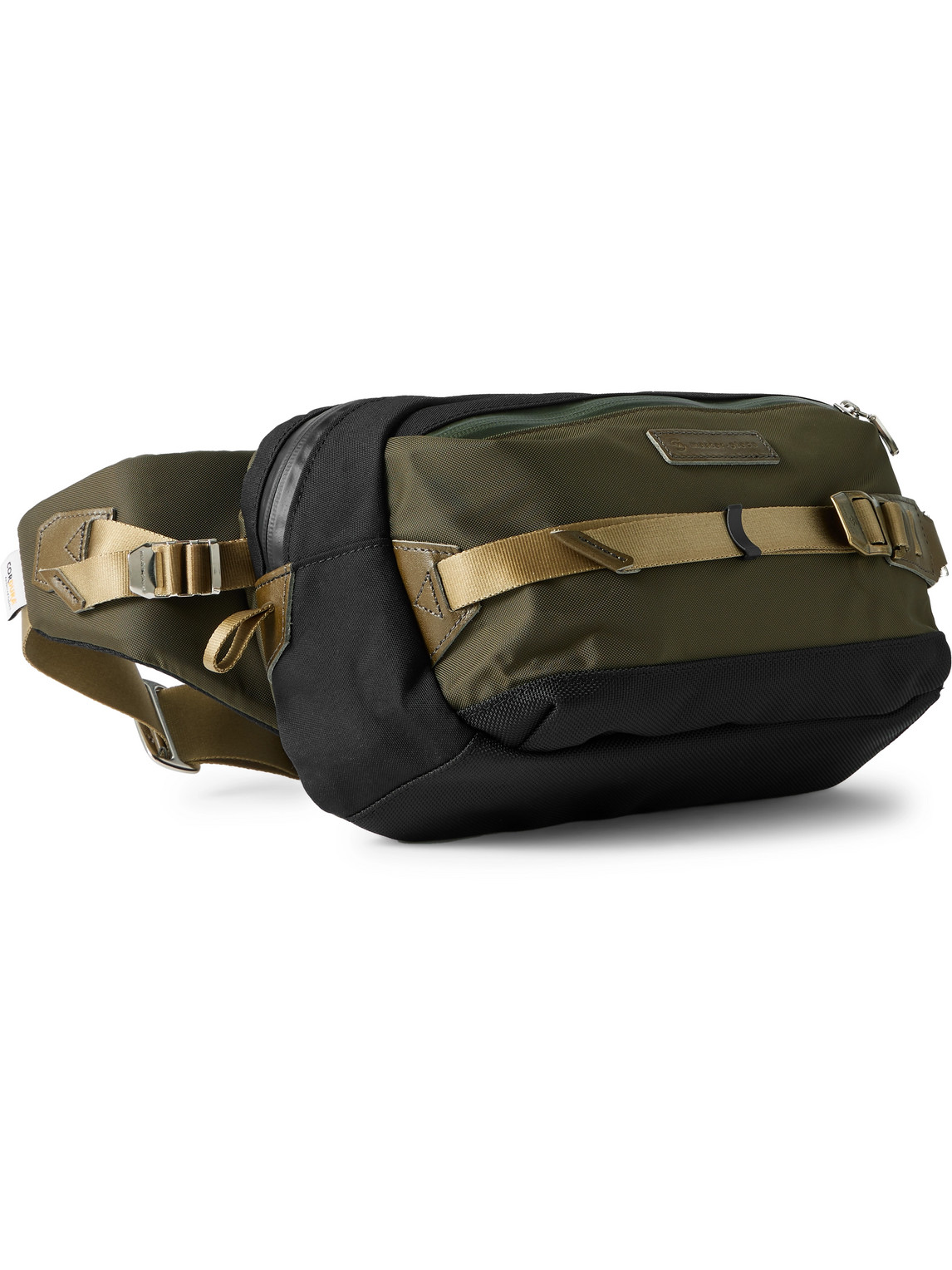Potential Leather-Trimmed CORDURA® Ballistic Nylon Belt Bag