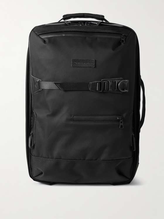 Masterpiece Potential 2-Way Leather and Webbing-Trimmed CORDURA® MasterTeX Backpack