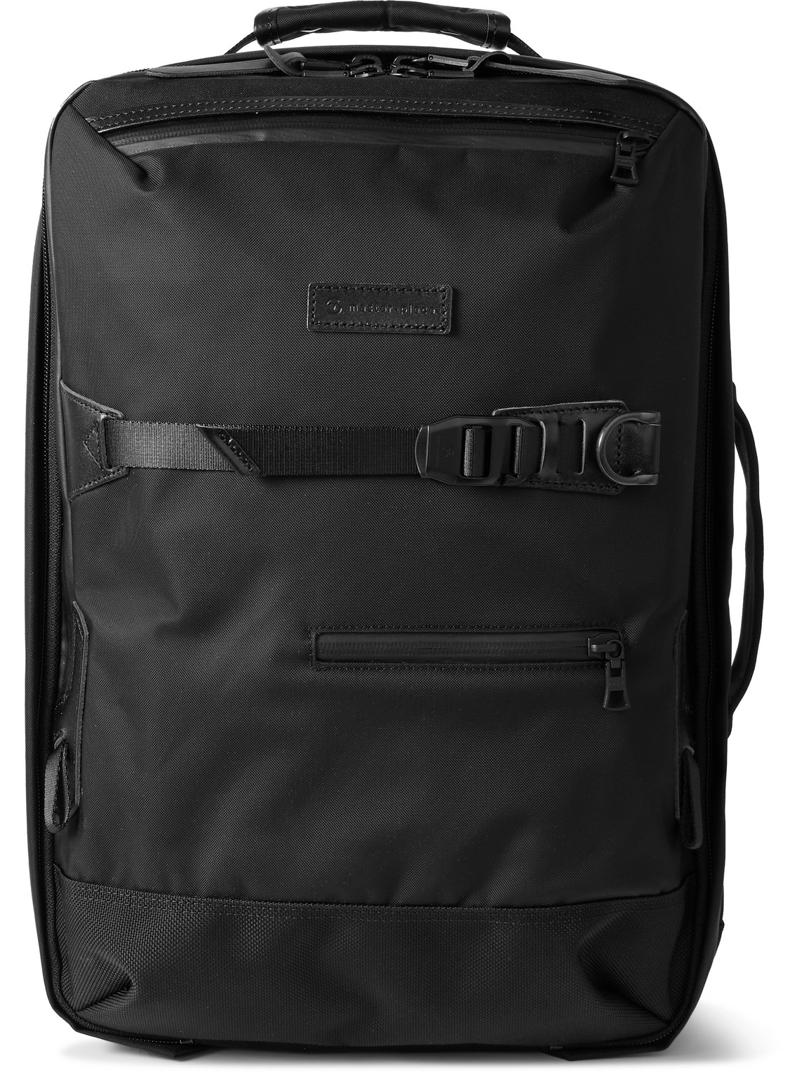 Potential 2-Way Leather and Webbing-Trimmed CORDURA® MasterTeX Backpack