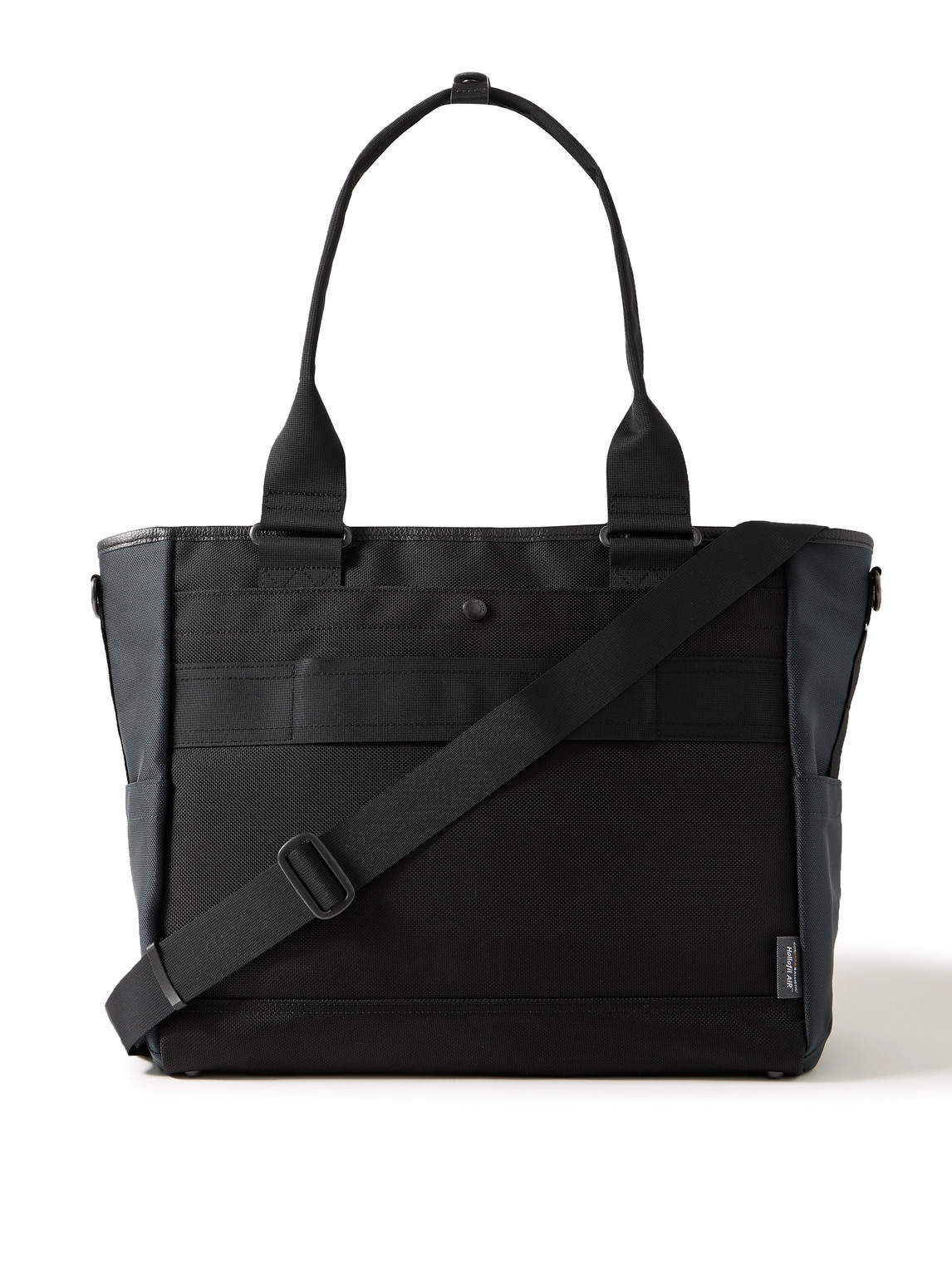 Master-piece Rise Ver.2 3way Leather-trimmed Mastertex-09 Tote Bag In Blue