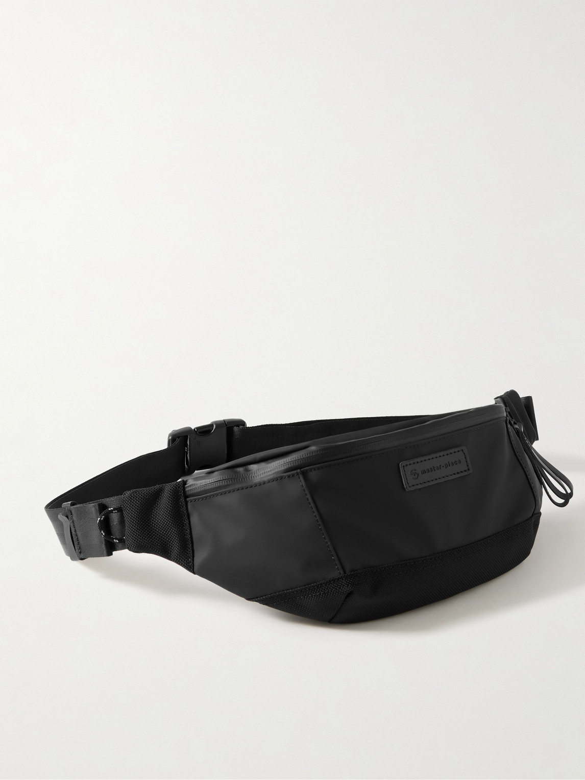 Master-Piece Slick Rubberised Shell and CORDURA® Ballistic Nylon Belt Bag - Men