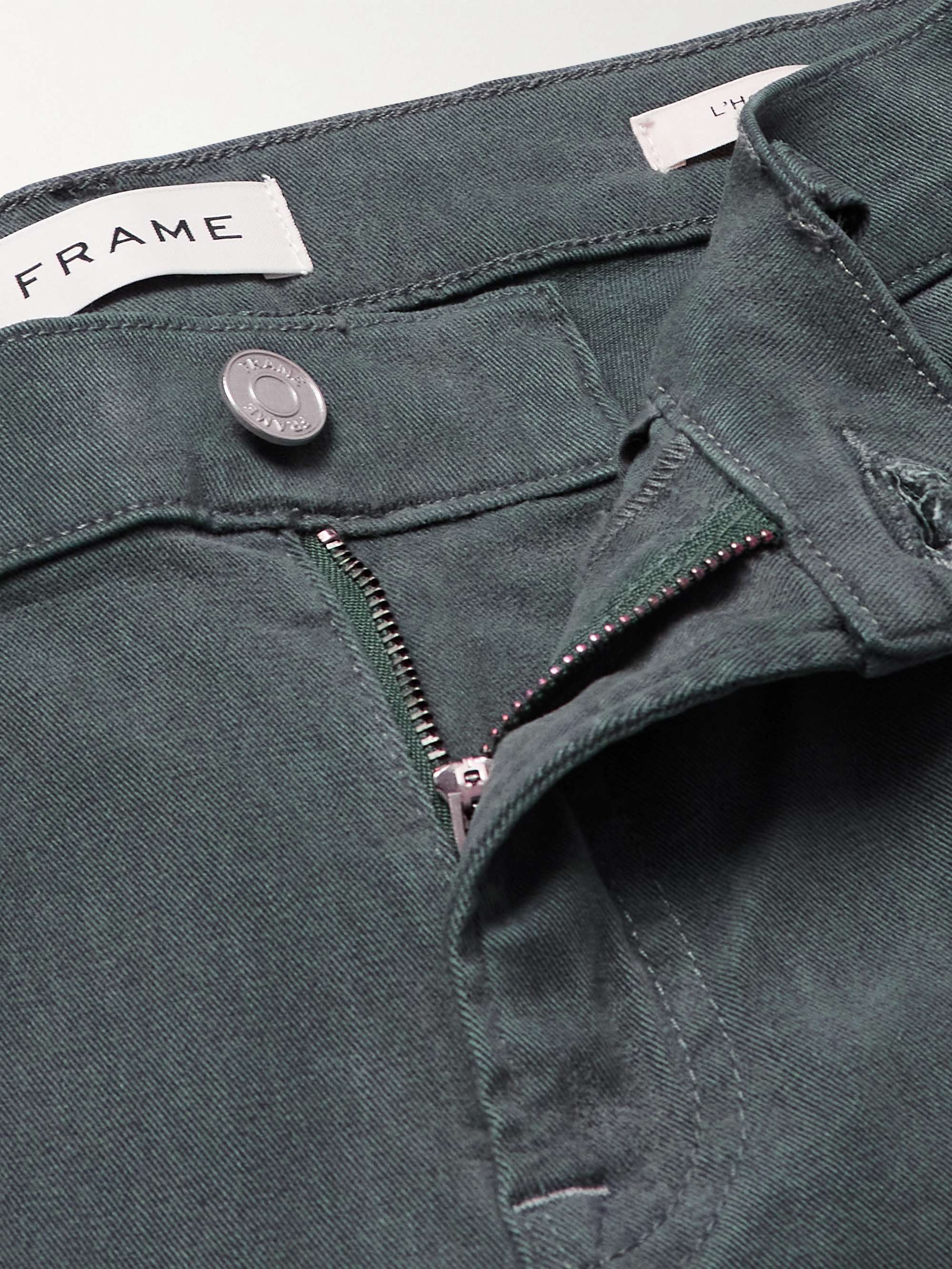 FRAME L'Homme Slim-Fit Stretch Lyocell-Blend Trousers
