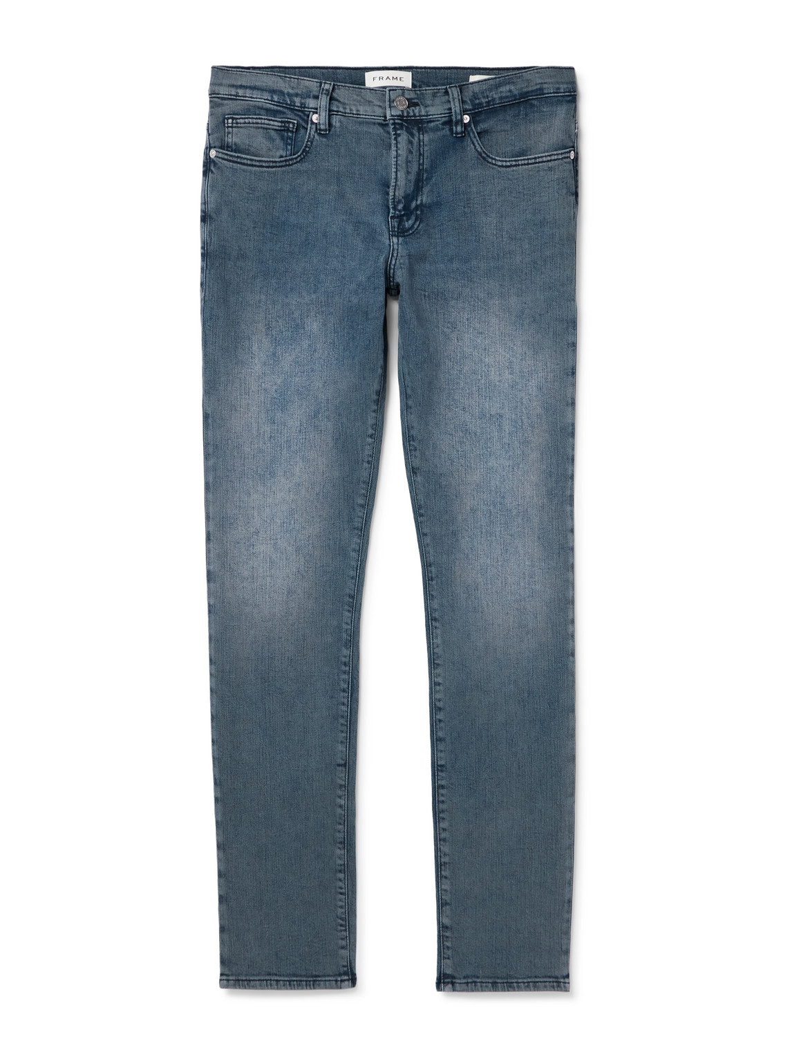 Frame L'homme Slim-fit Jeans In Gray