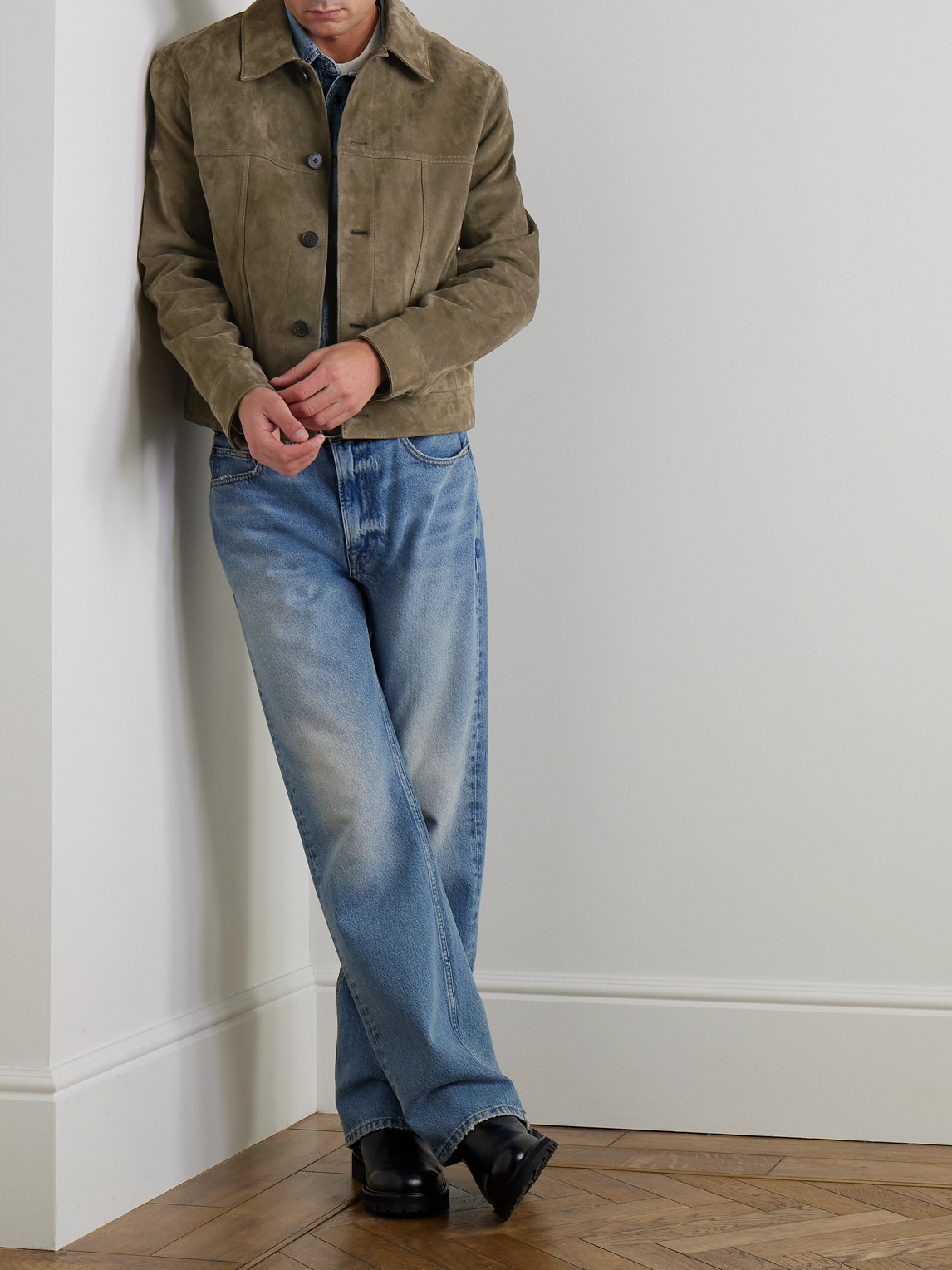 FRAME SUEDE JACKET