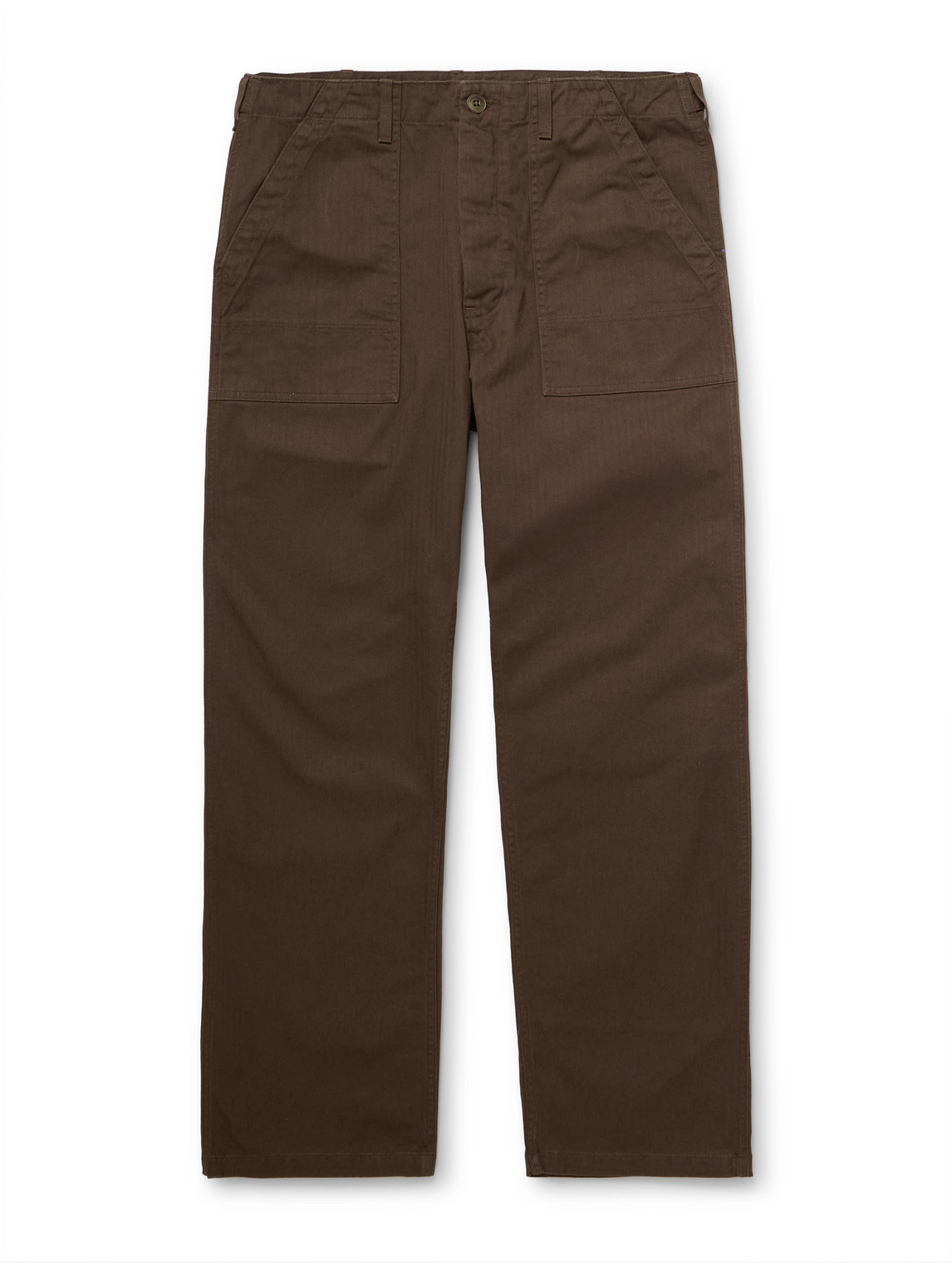 Nudie Jeans – Tuff Tony Straight-Leg Organic Cotton-Twill Trousers