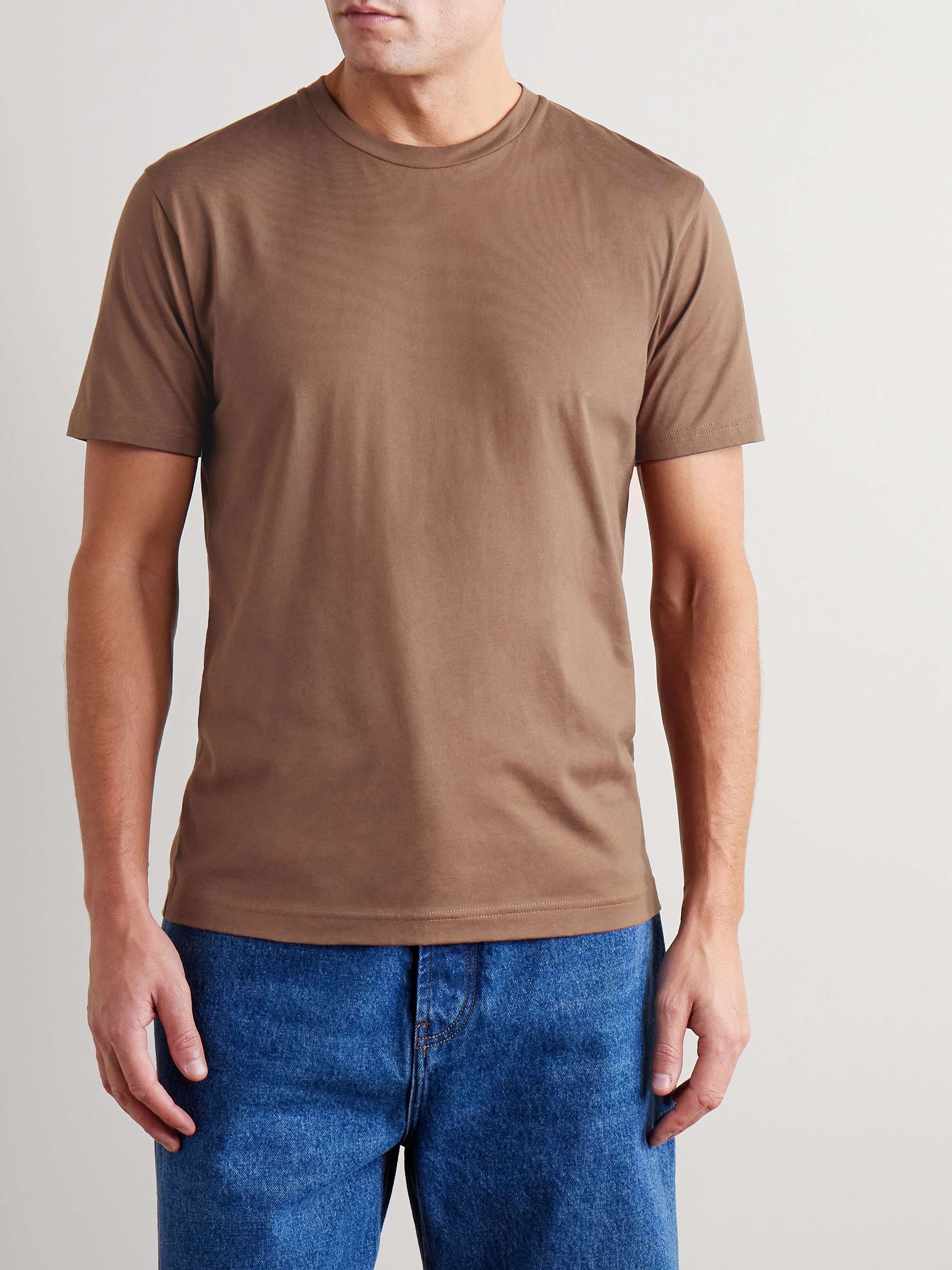 SUNSPEL Riviera Supima Cotton-Jersey T-Shirt