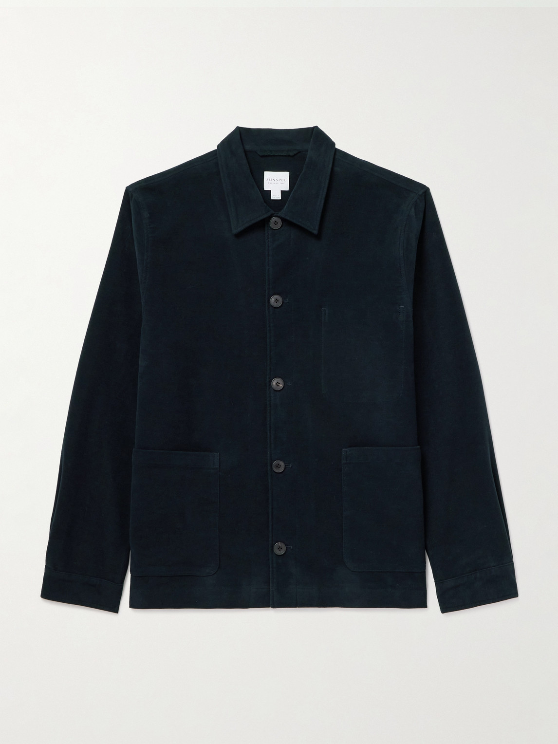 Sunspel Cotton-Blend Moleskin hirt Jacket - Men