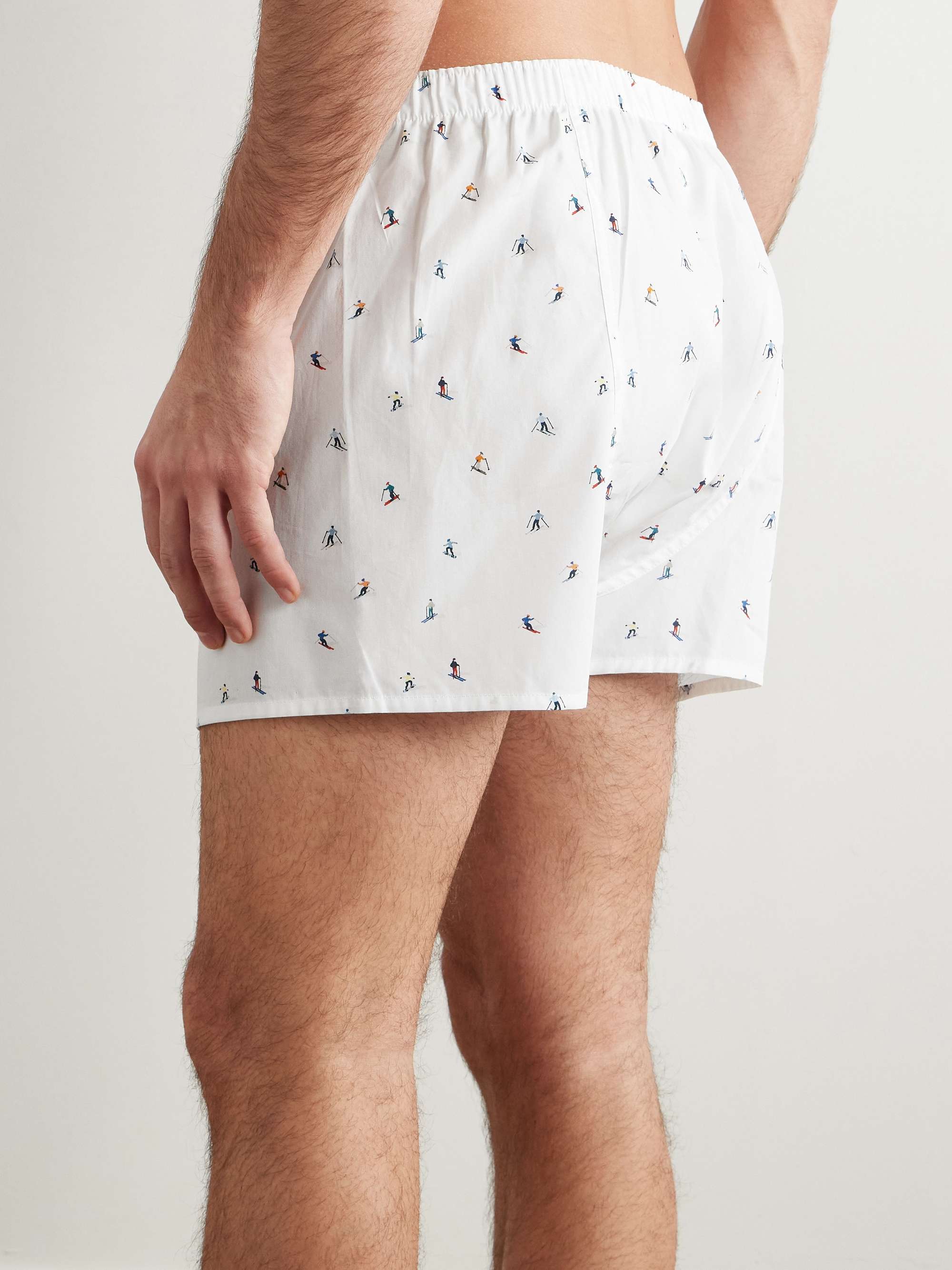 SUNSPEL Printed Cotton Boxer Shorts