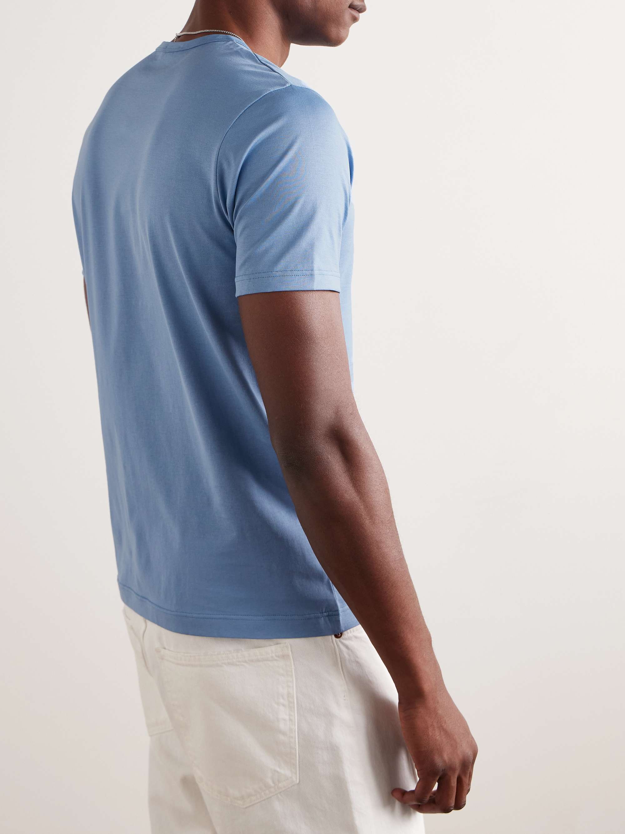 SUNSPEL Supima Cotton-Jersey T-Shirt