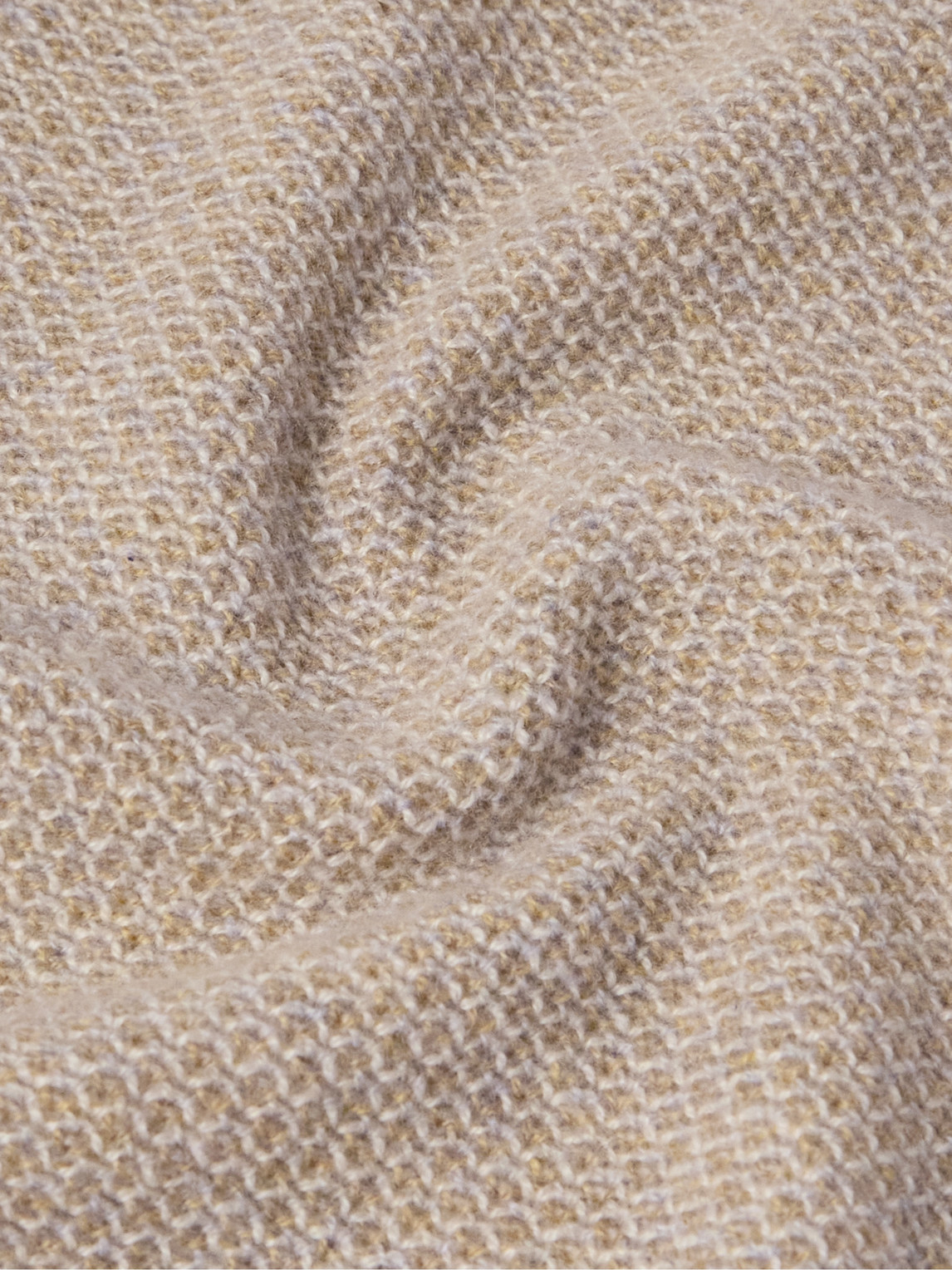 Loro Piana City Birdseye Baby Cashmere Sweater In Neutrals