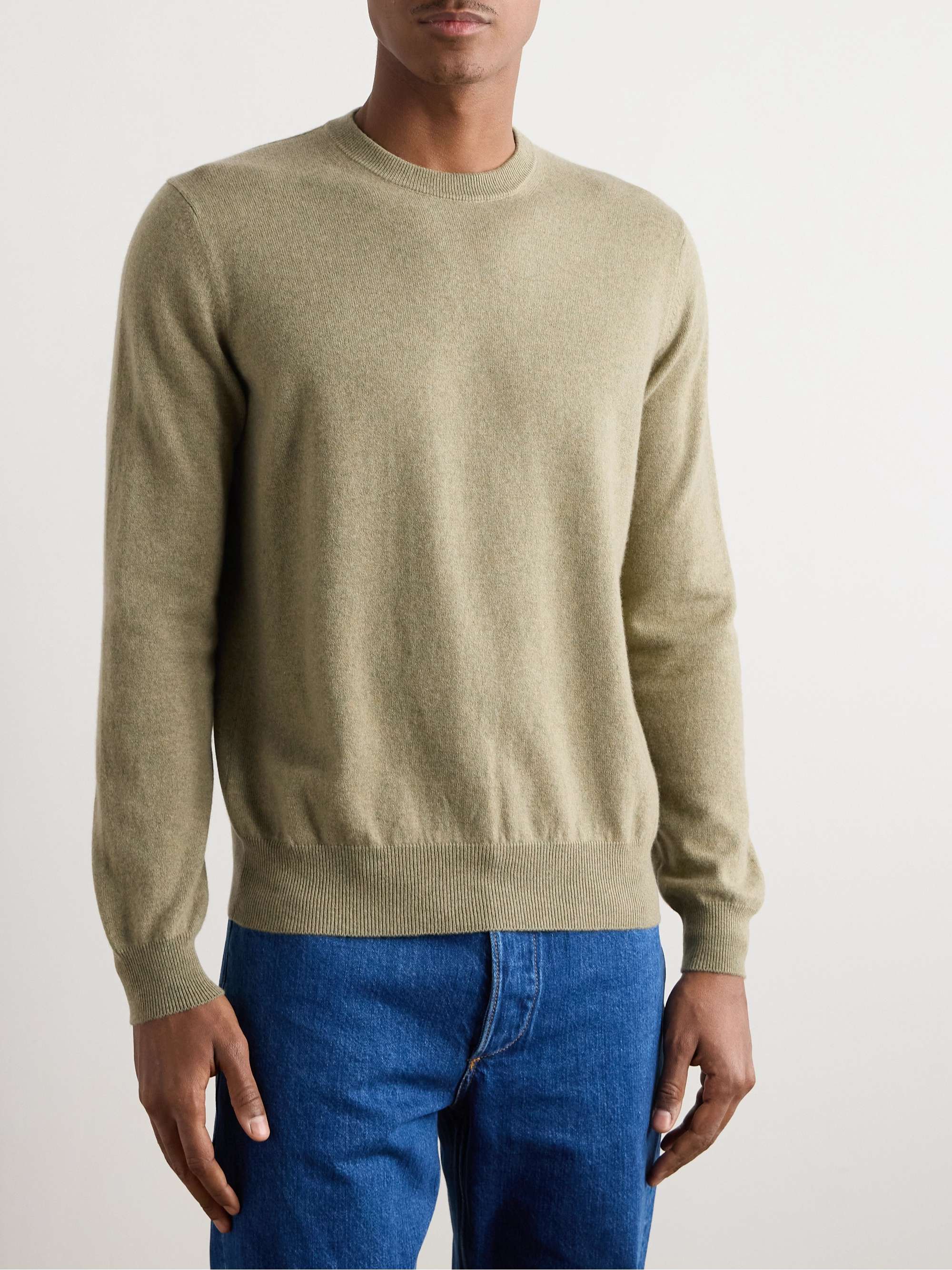 Slim-Fit Baby Cashmere Sweater | LORO PIANA | 미스터포터 Slim-Fit Baby Cashmere Sweater | LORO PIANA | 미스터포터