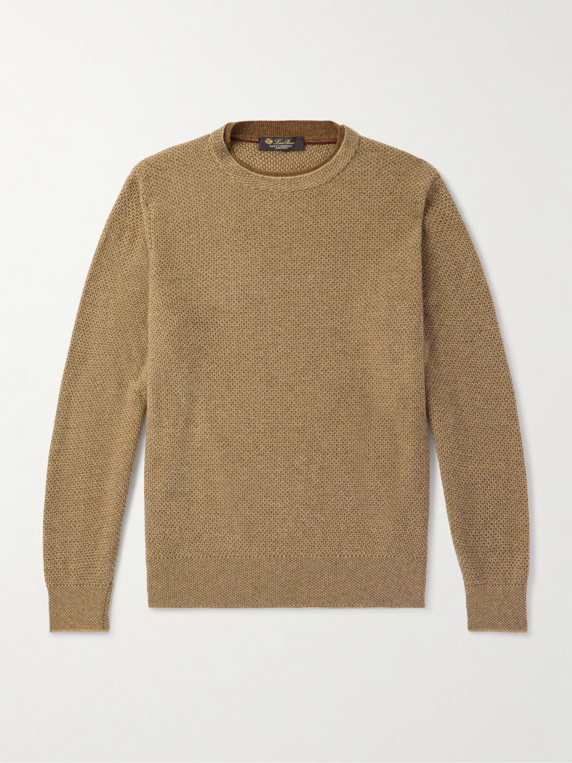 Loro Piana City Birdseye Baby Cashmere Sweater - Men