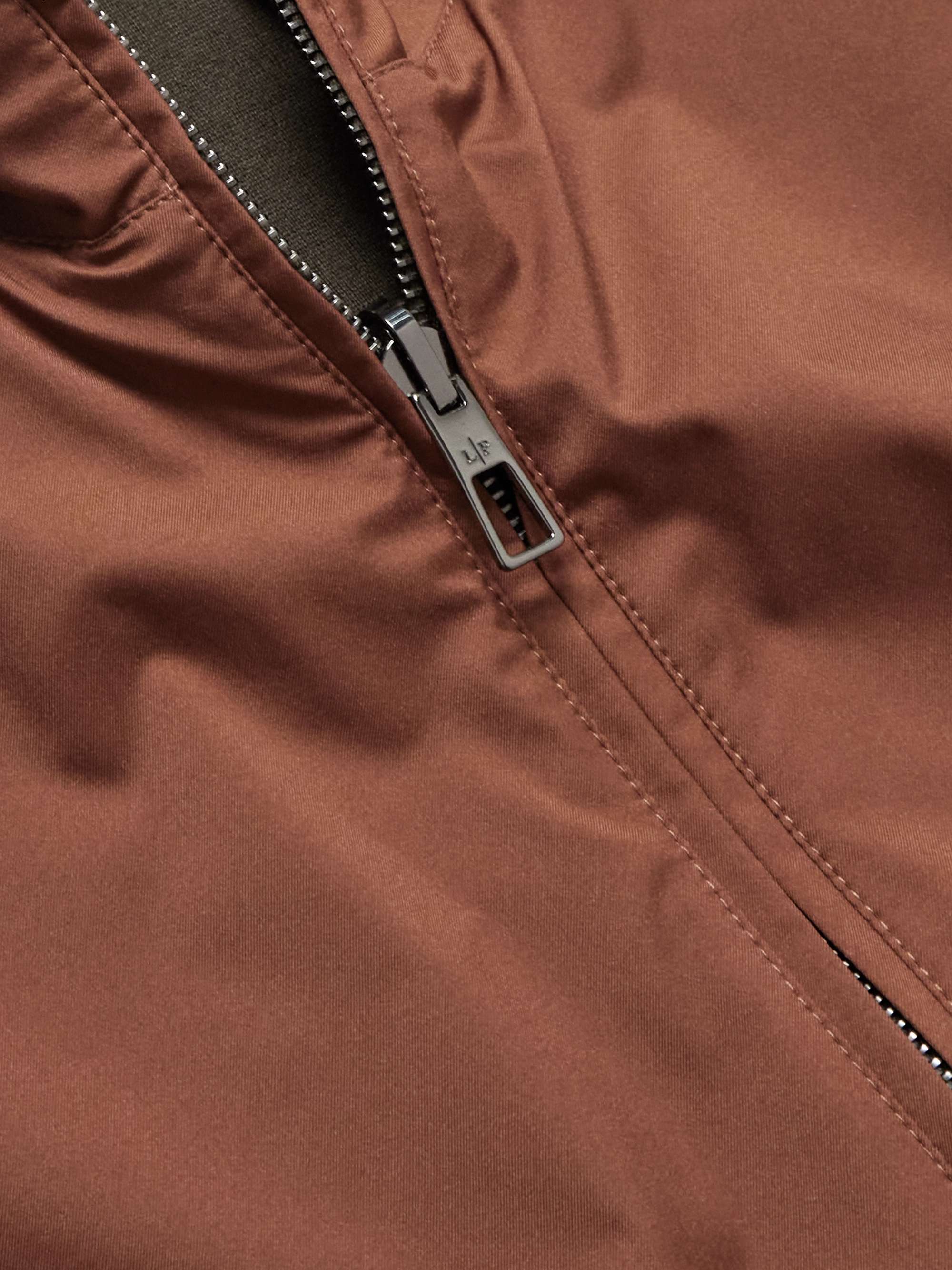 LORO PIANA Reversible Storm System Shell and Super Wish Virgin Wool Gilet