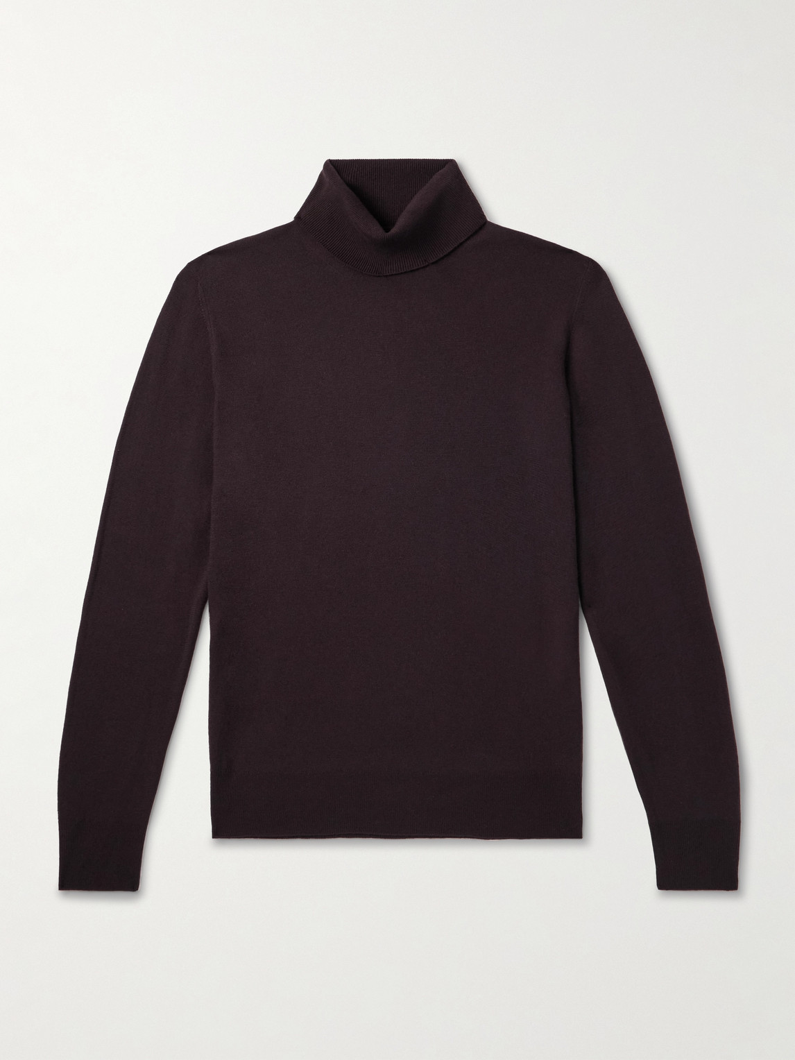 Loro Piana Garment-Dyed Baby Cashmere Rollneck Sweater - Men