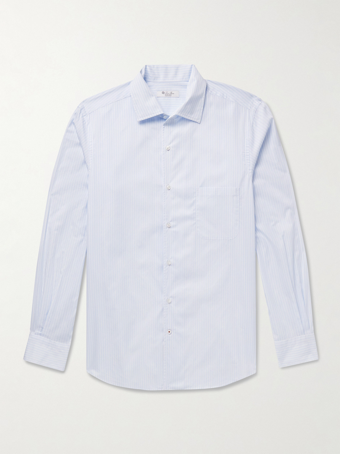 Loro Piana André triped Cotton-Poplin hirt - Men