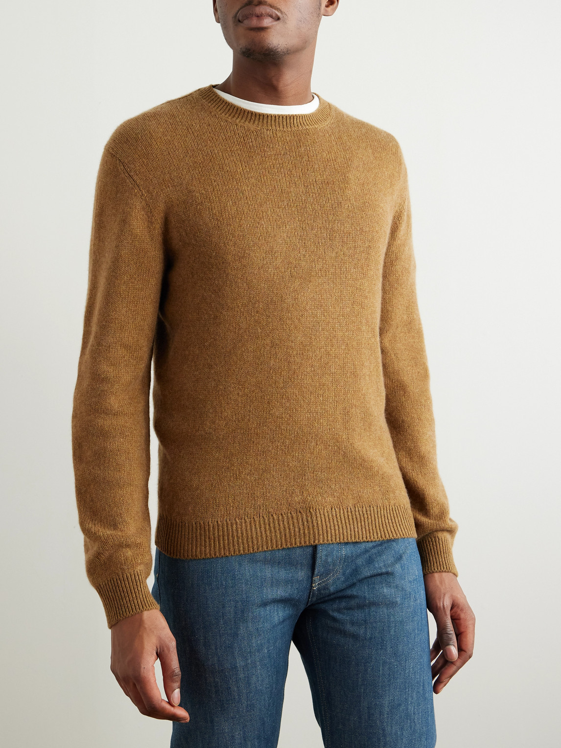  Loro Piana - Fobello Cashmere Sweater - Men - Brown - It 50 