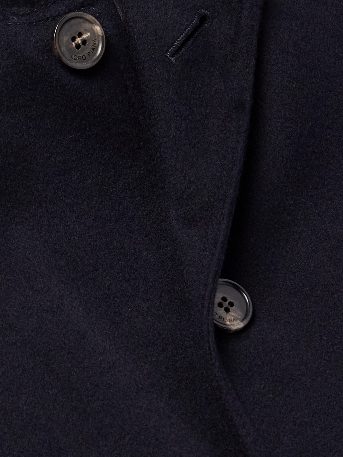 Loro Piana Storm System Cashmere-felt Gilet In Blue
