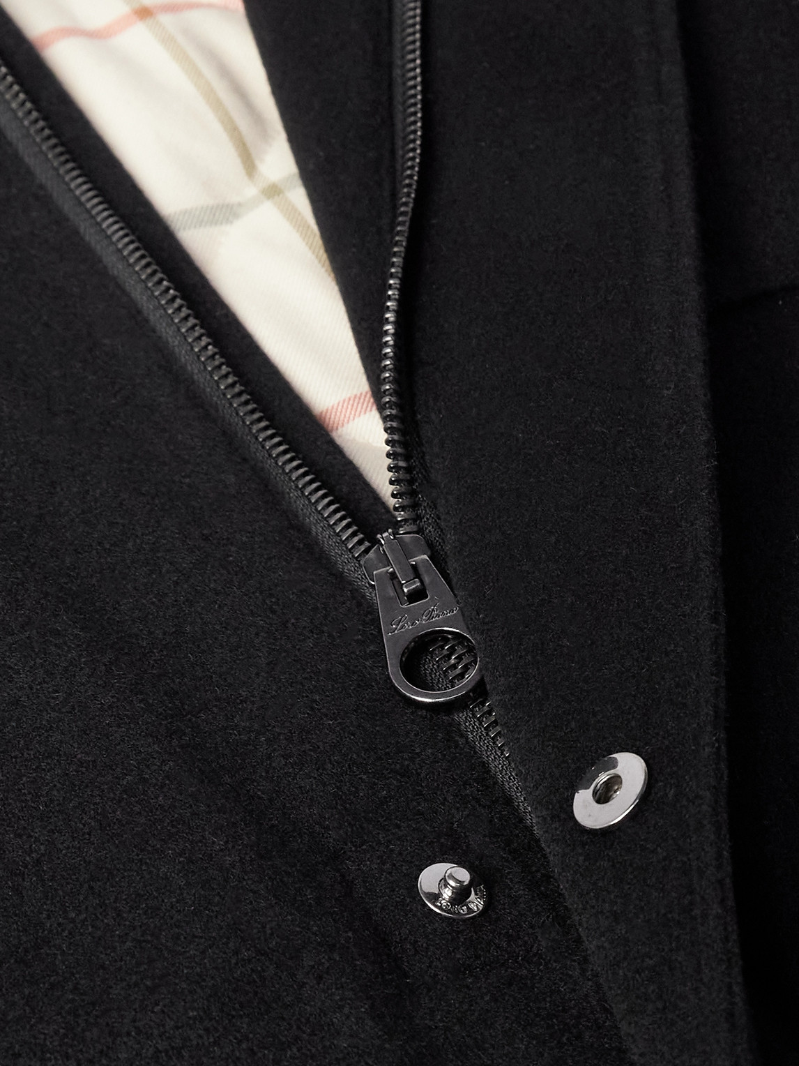 Shop Loro Piana Traveller Padded Rain System® Cashmere Field Jacket In Black