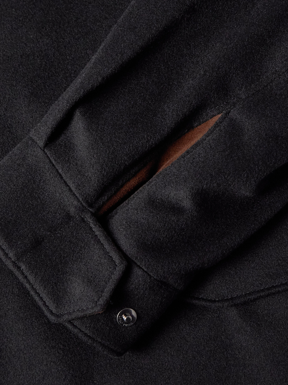 Shop Loro Piana Traveller Padded Rain System® Cashmere Field Jacket In Black