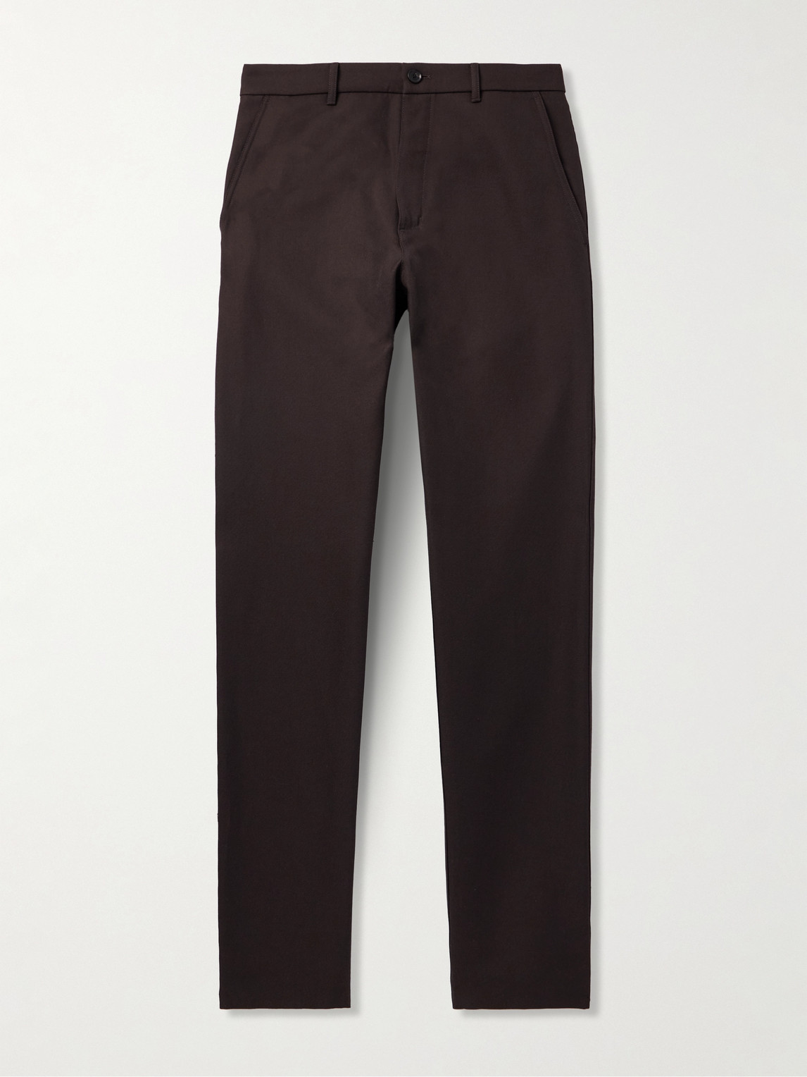 Loro Piana Harper Portland Straight-Leg Wool and Cotton-Blend Twill Trousers - Men