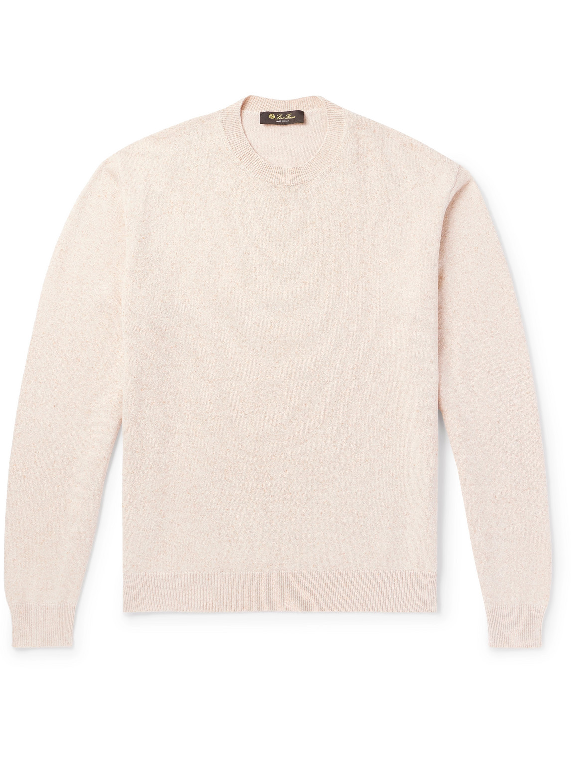 Loro Piana Colonno Silk Sweater In Pink