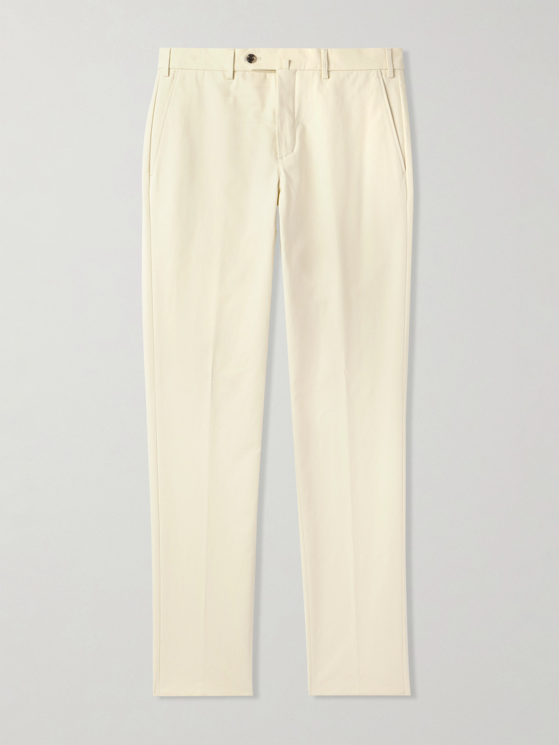 Loro Piana Carlo Hyannis Tapered Cotton-Blend Trousers - Men