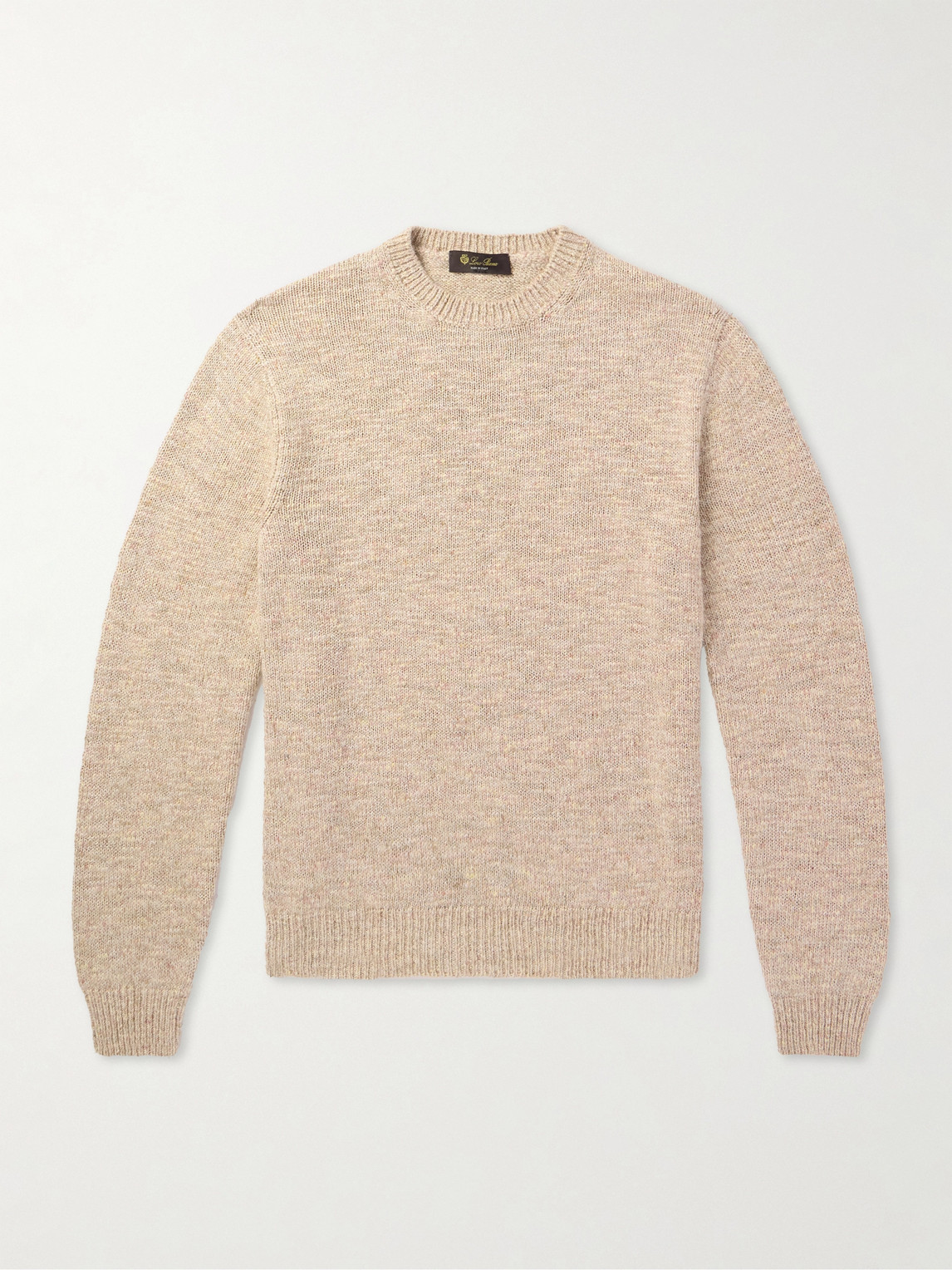 Loro Piana ilk, Cashmere and Linen-Blend weater - Men
