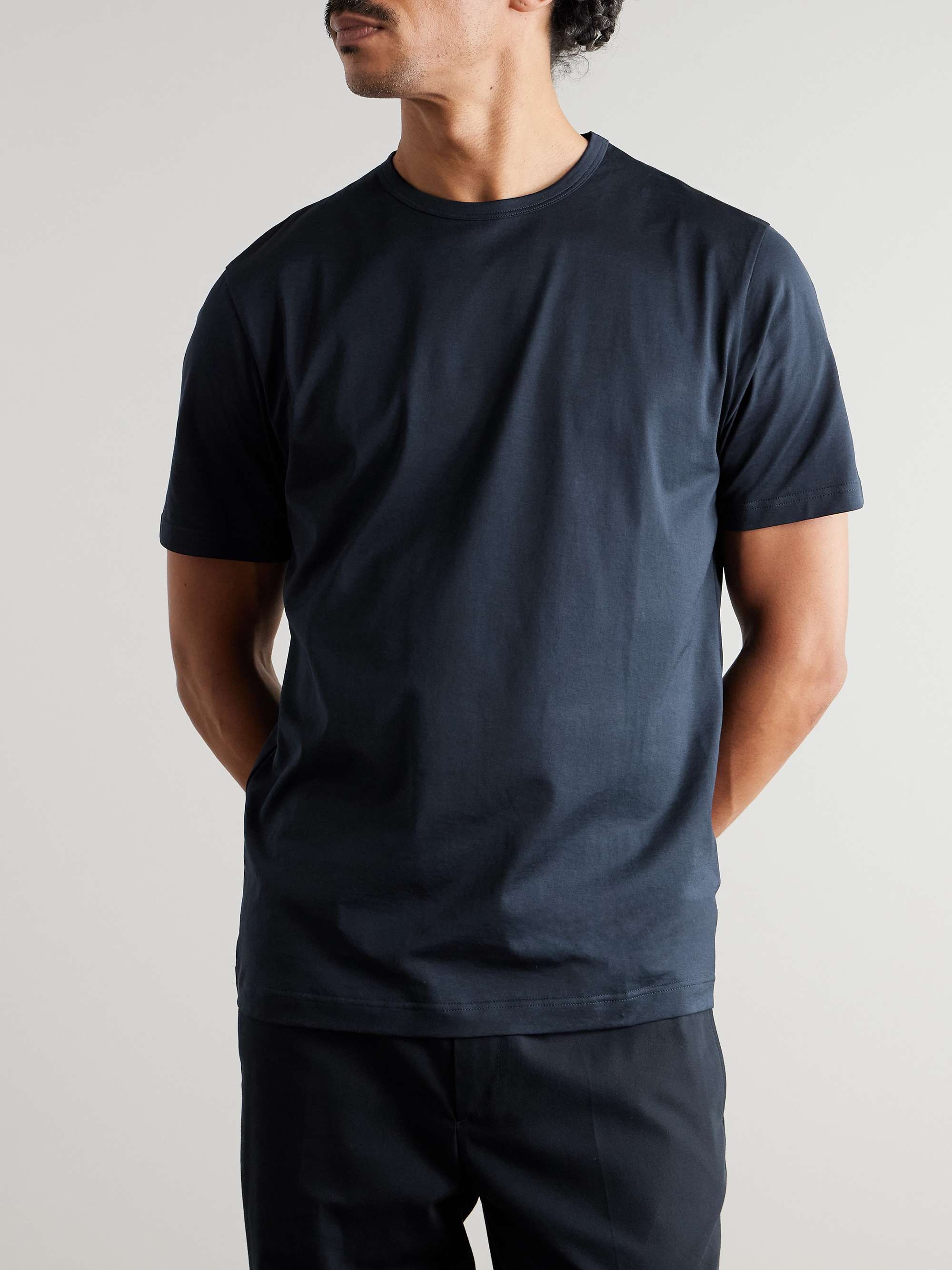 SUNSPEL Supima Cotton-Jersey T-Shirt