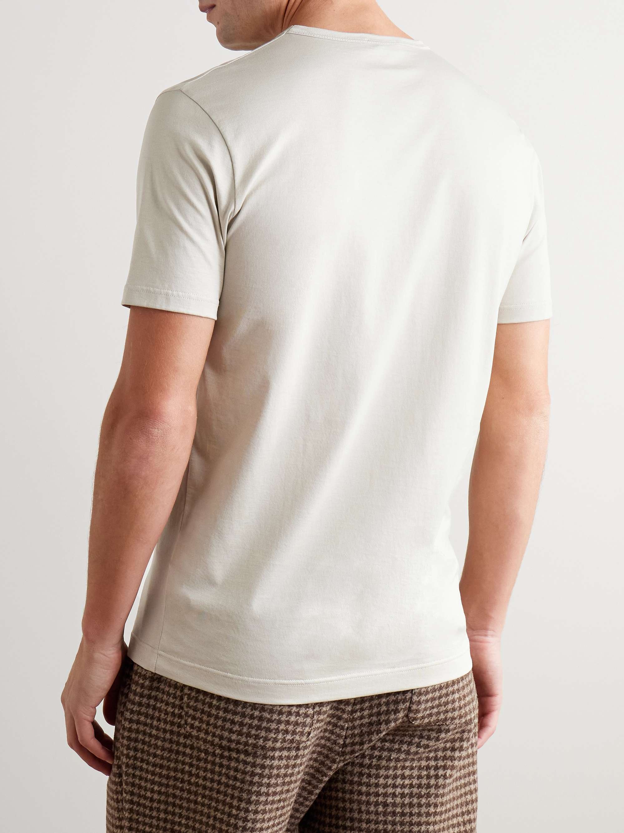 SUNSPEL Supima Cotton-Jersey T-Shirt
