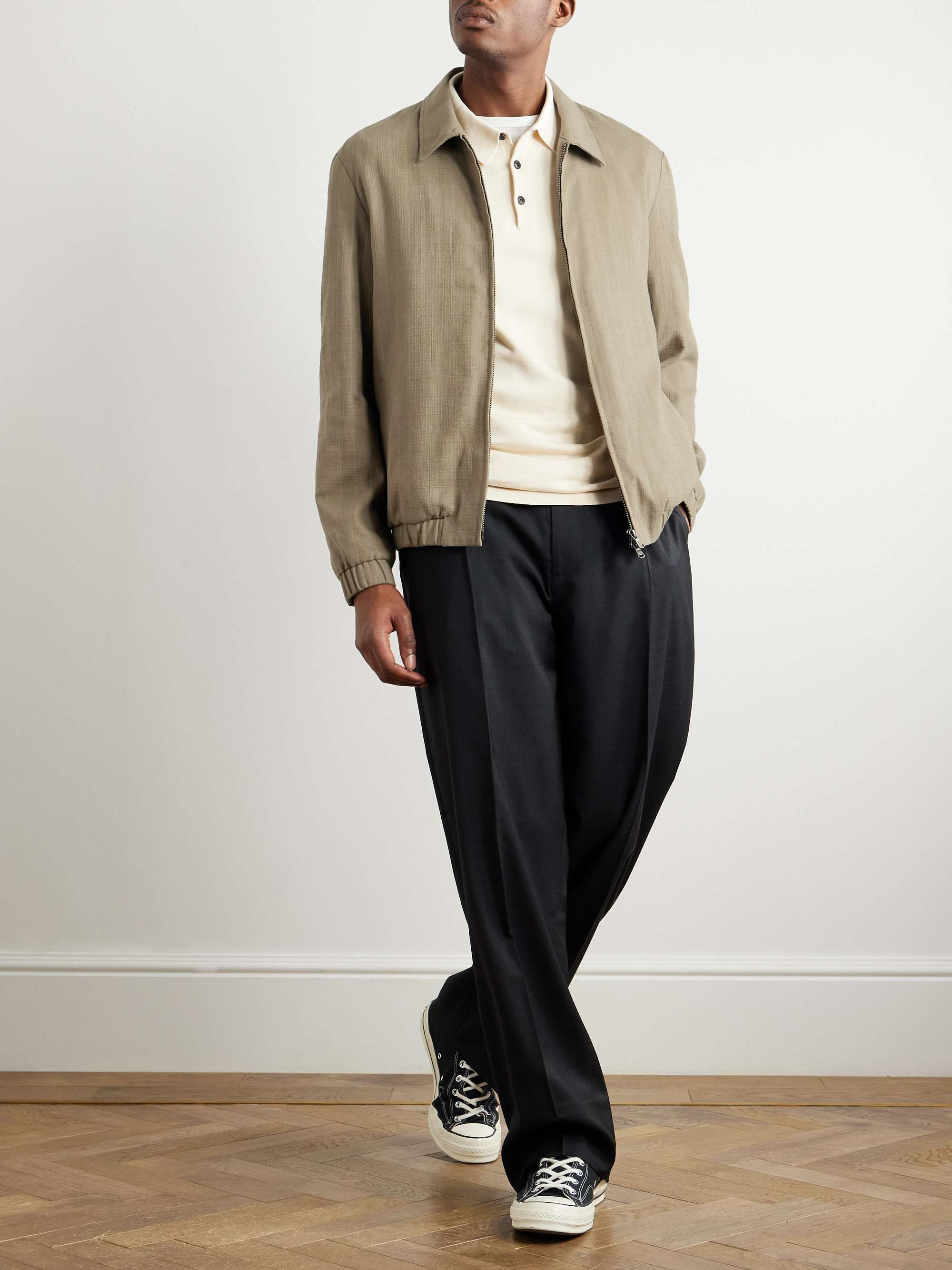 SUNSPEL Textured-Cotton Blouson Jacket for Men | MR PORTER SUNSPEL Textured-Cotton Blouson Jacket for Men | MR PORTER