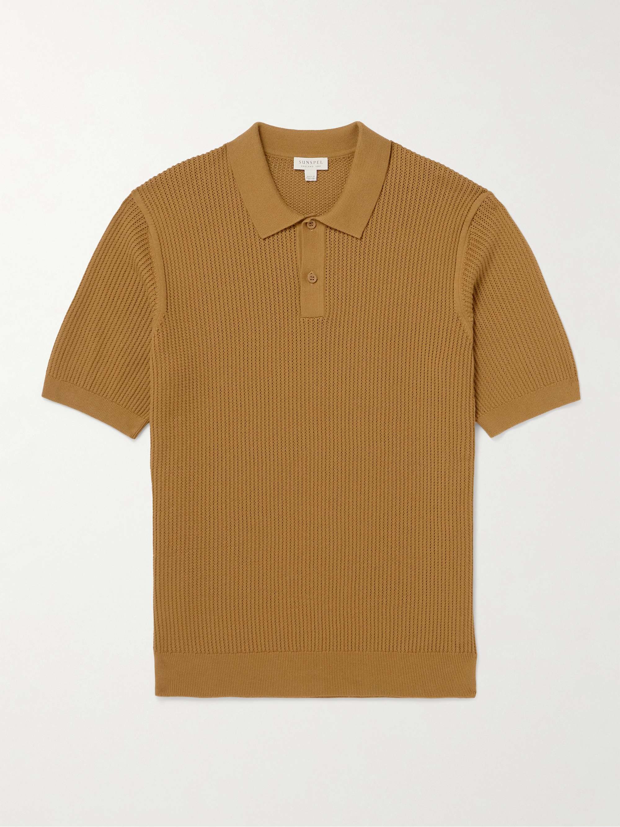 Dries van Noten – Mudra Polo Sweater Dark Brown