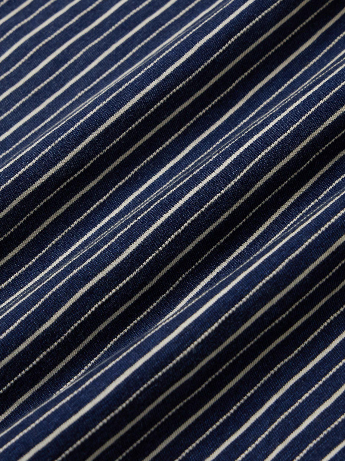 Striped Cotton-Jersey T-Shirt