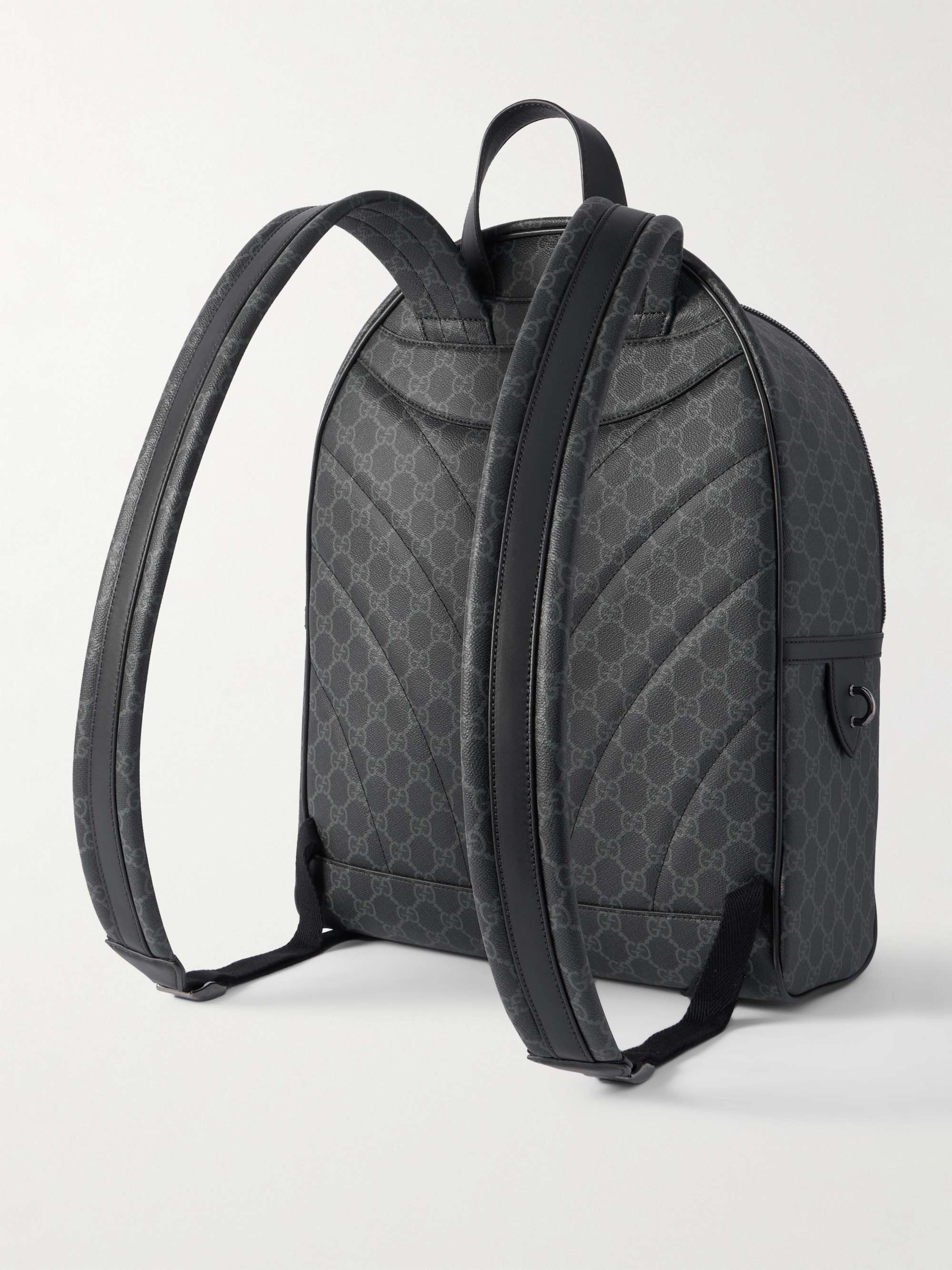 GUCCI GG モノグラムコーティングキャンバス バックパック