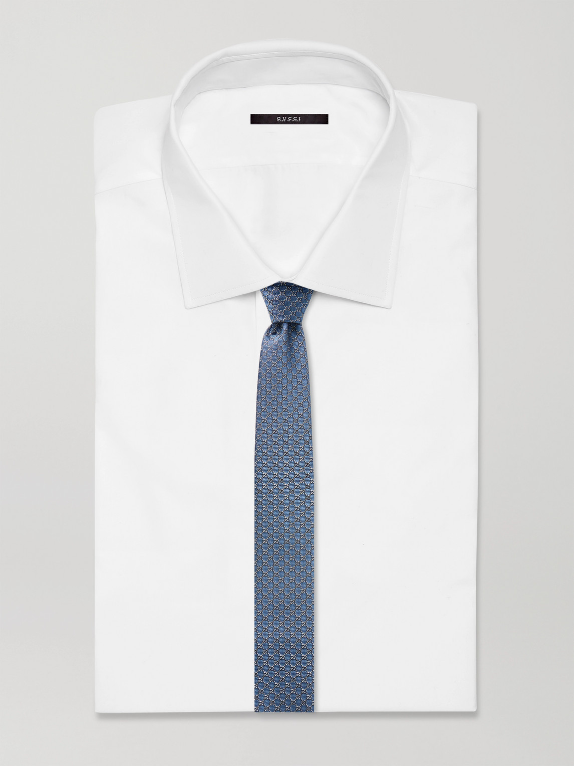 7cm Logo-Jacquard Silk Tie — 2